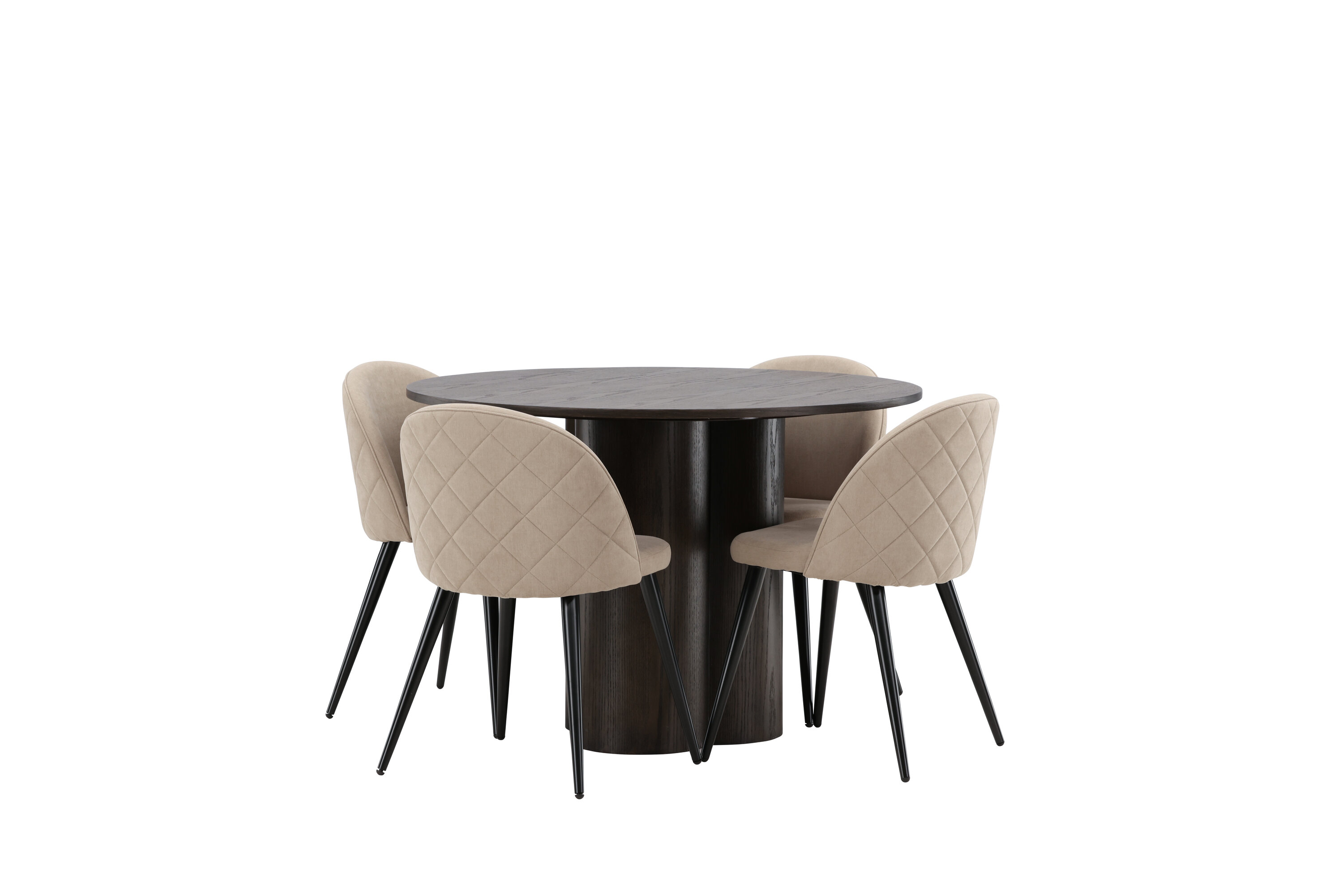 deLOHN Olivia, Velvet Kör alakú étkezőgarnitúra