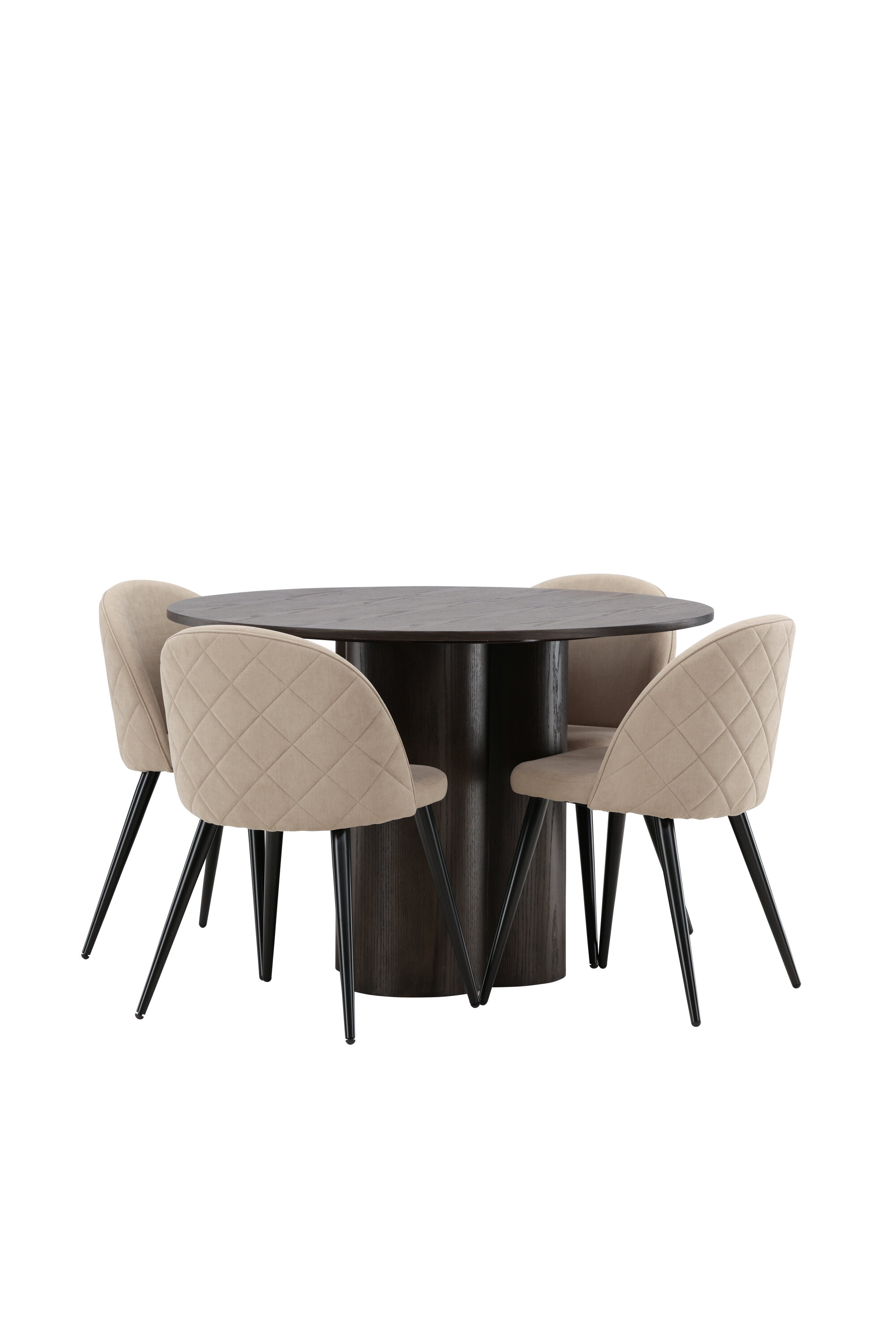 deLOHN Olivia, Velvet Kör alakú étkezőgarnitúra