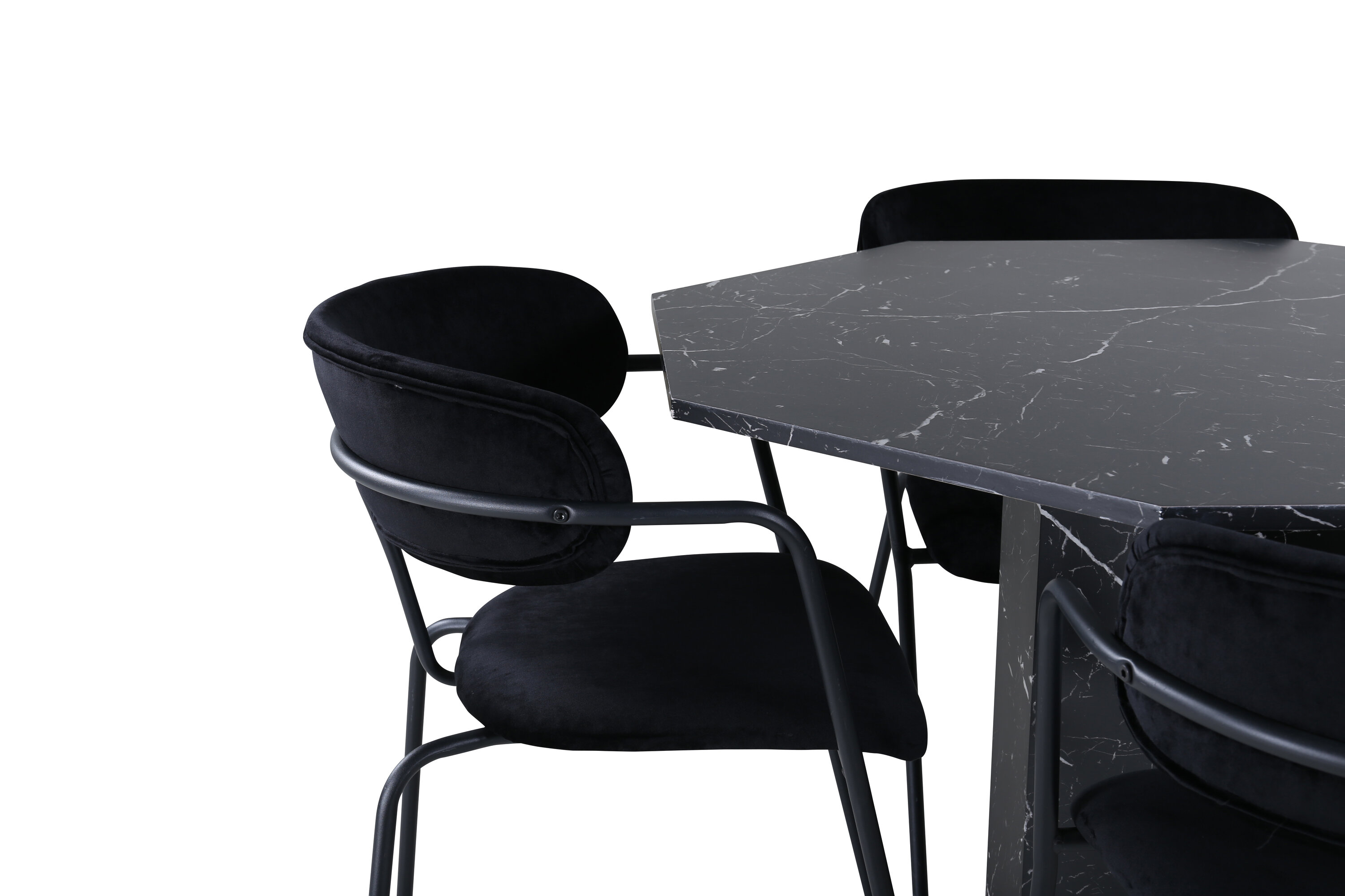 deLOHN Marbs, Arrow Kör alakú étkezőgarnitúra