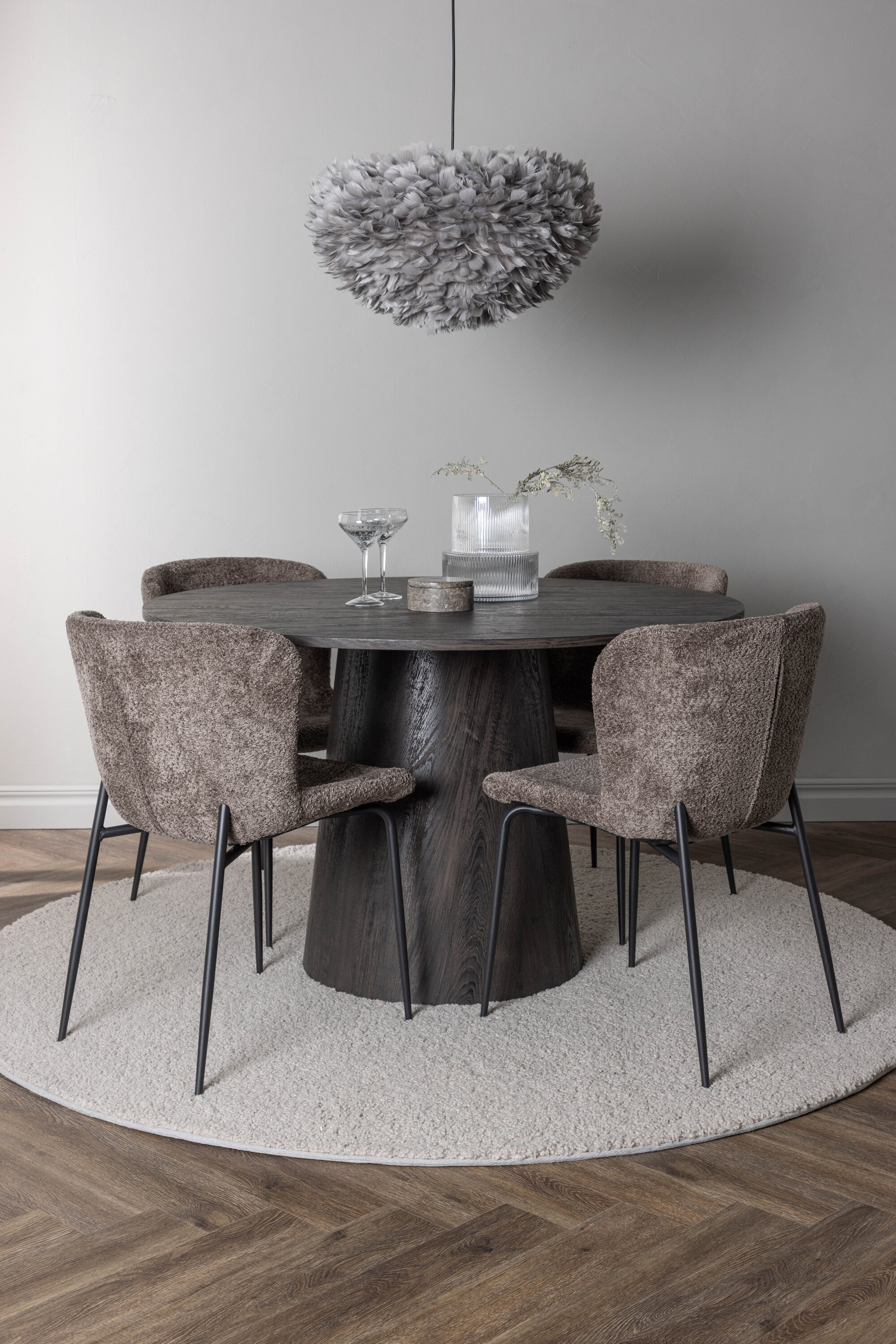 deLOHN Modesto Kör alakú étkezőgarnitúra