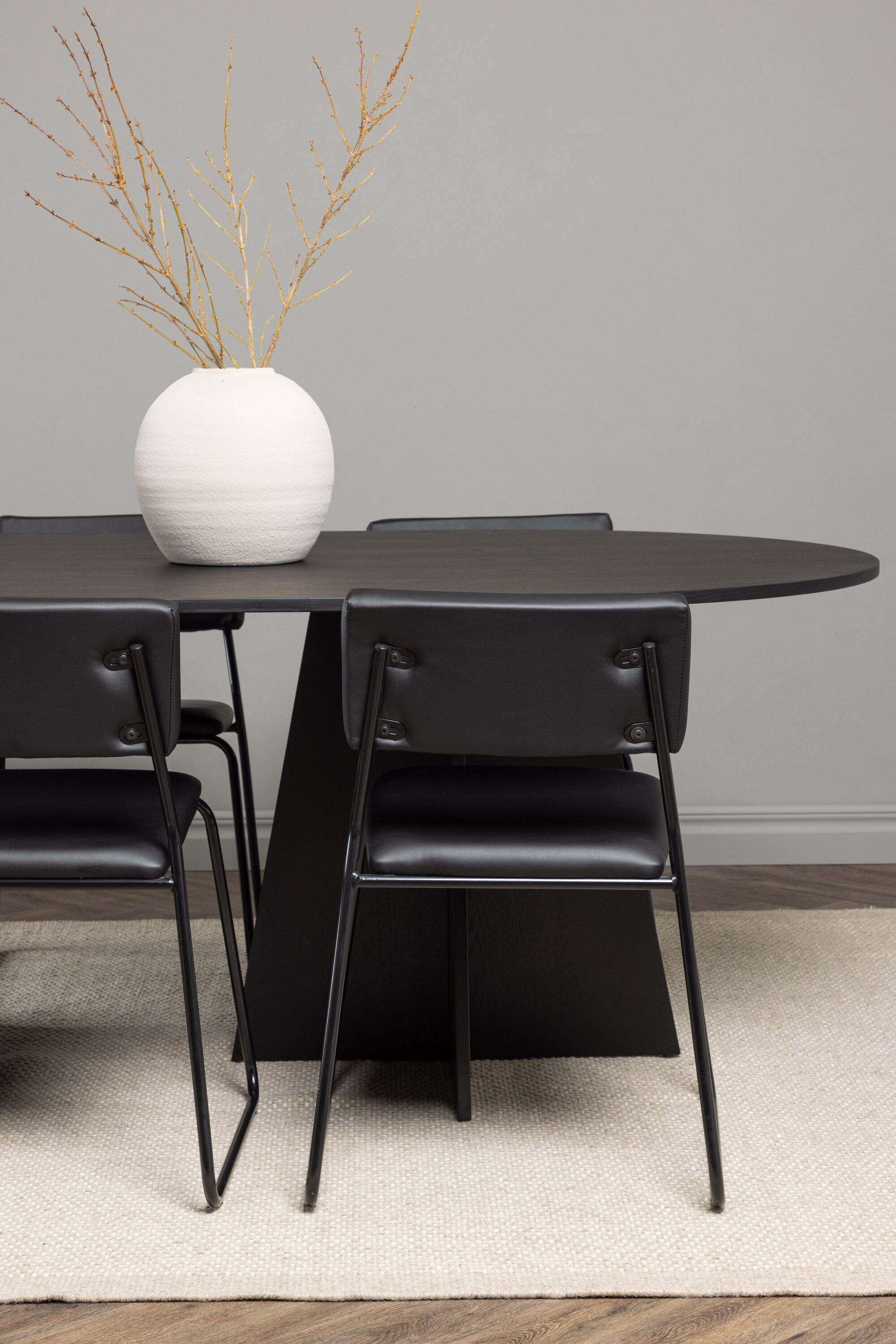 deLOHN Bootcut Oval, Kenth Téglalap alakú étkezőgarnitúra