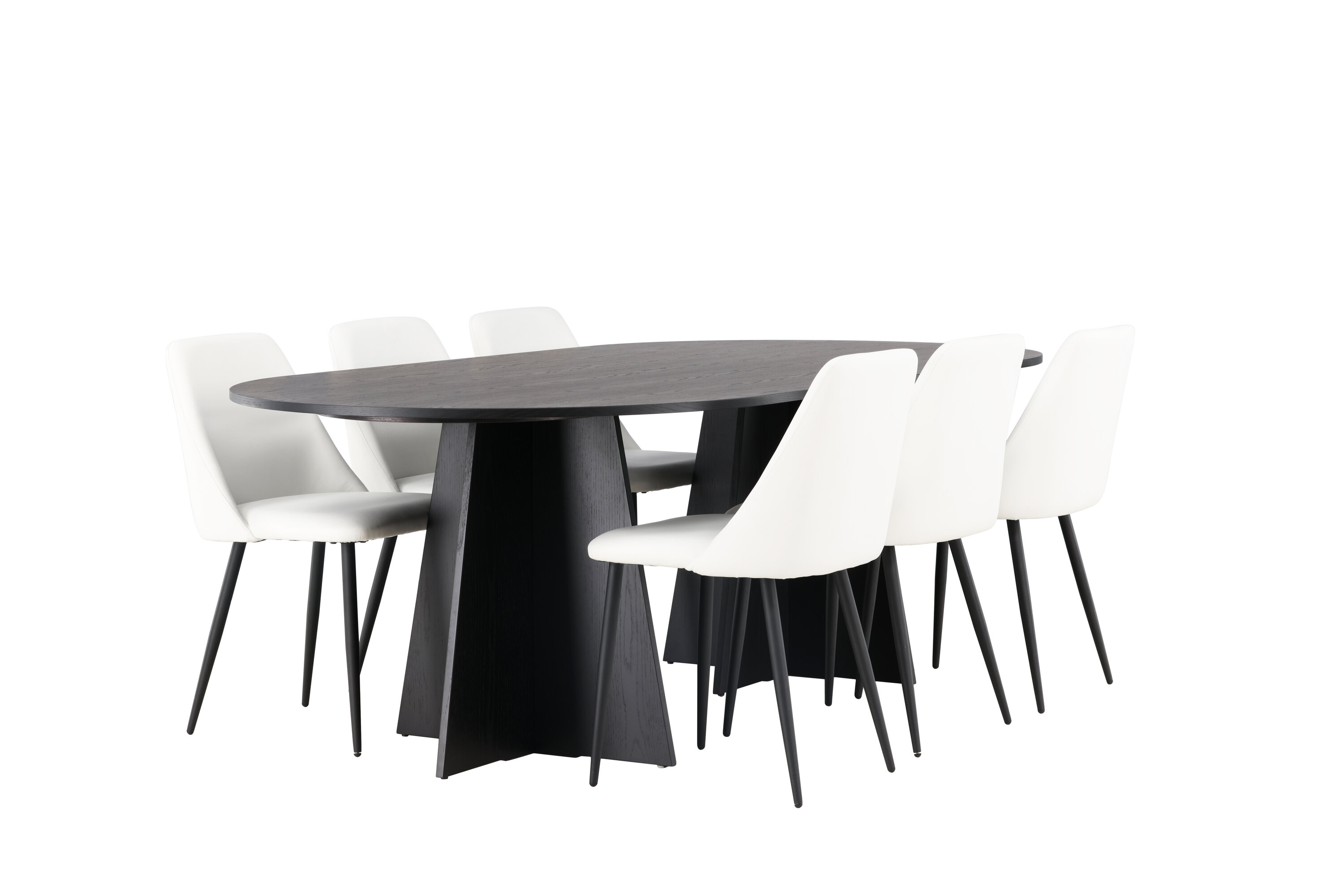 deLOHN Night Ovális étkezőgarnitúra