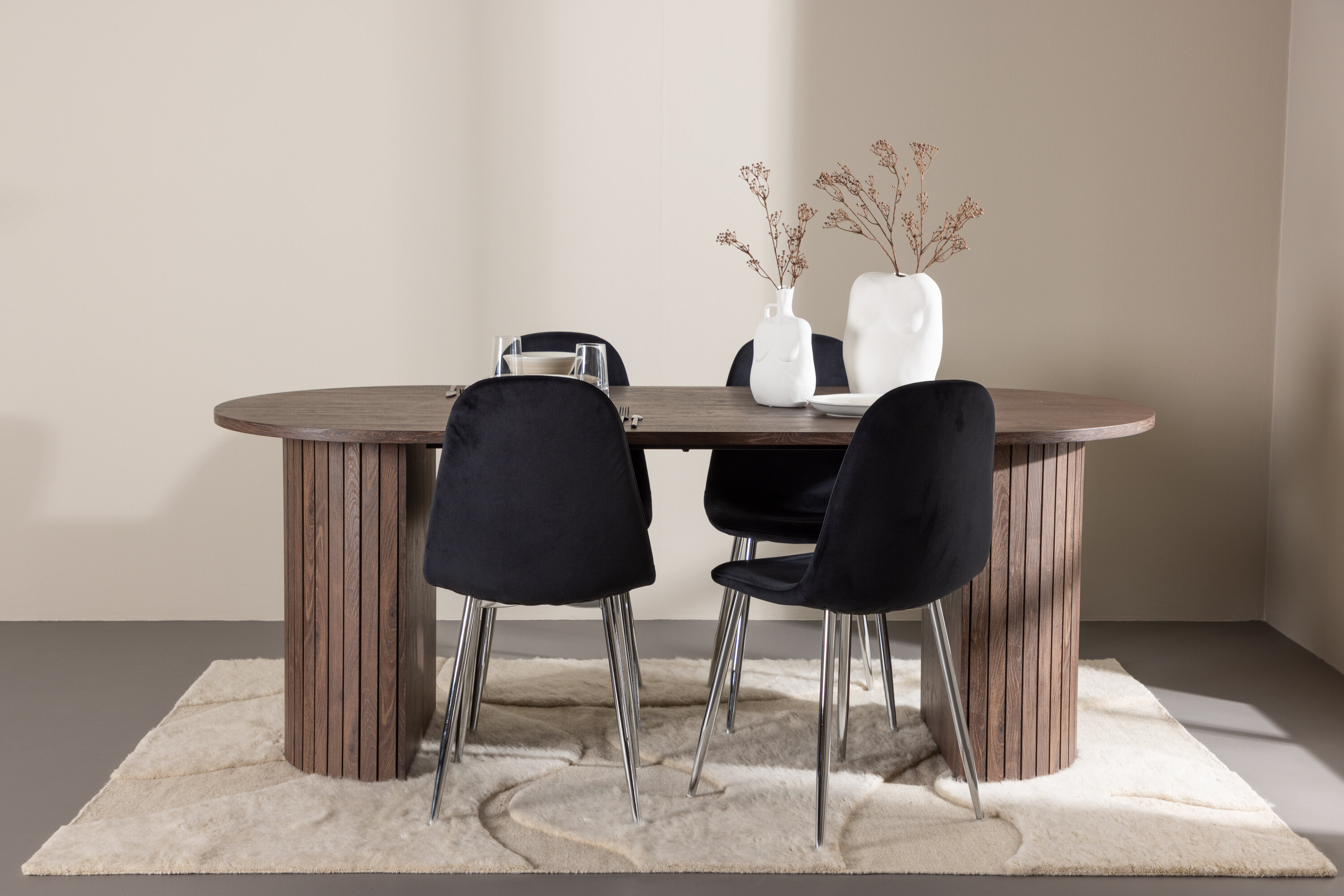 deLOHN Härön, Polar Ovális étkezőgarnitúra deLOHN Härön, Polar Ovális étkezőgarnitúra