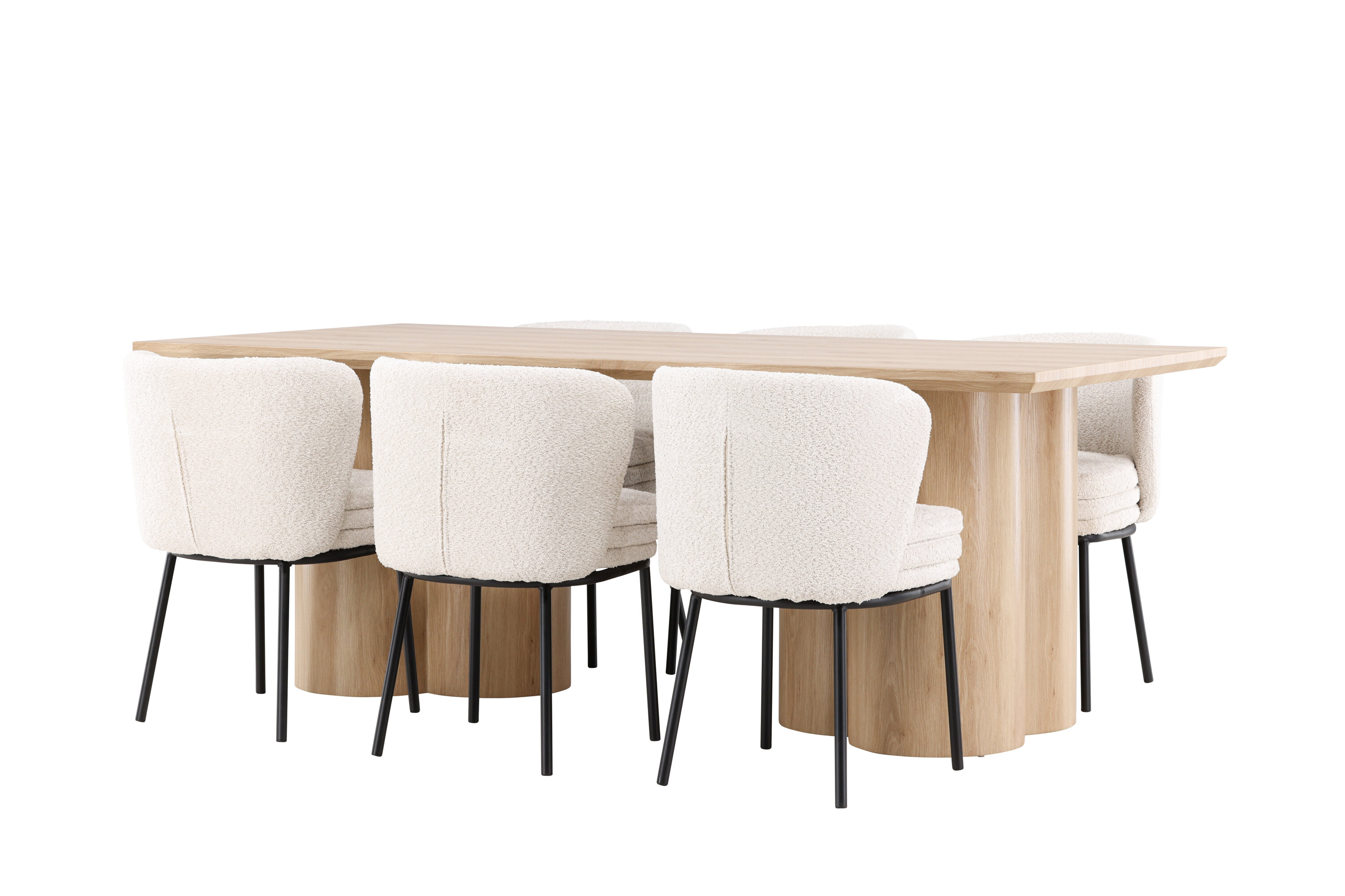 deLOHN Olivia, Agnes Téglalap alakú étkezőgarnitúra