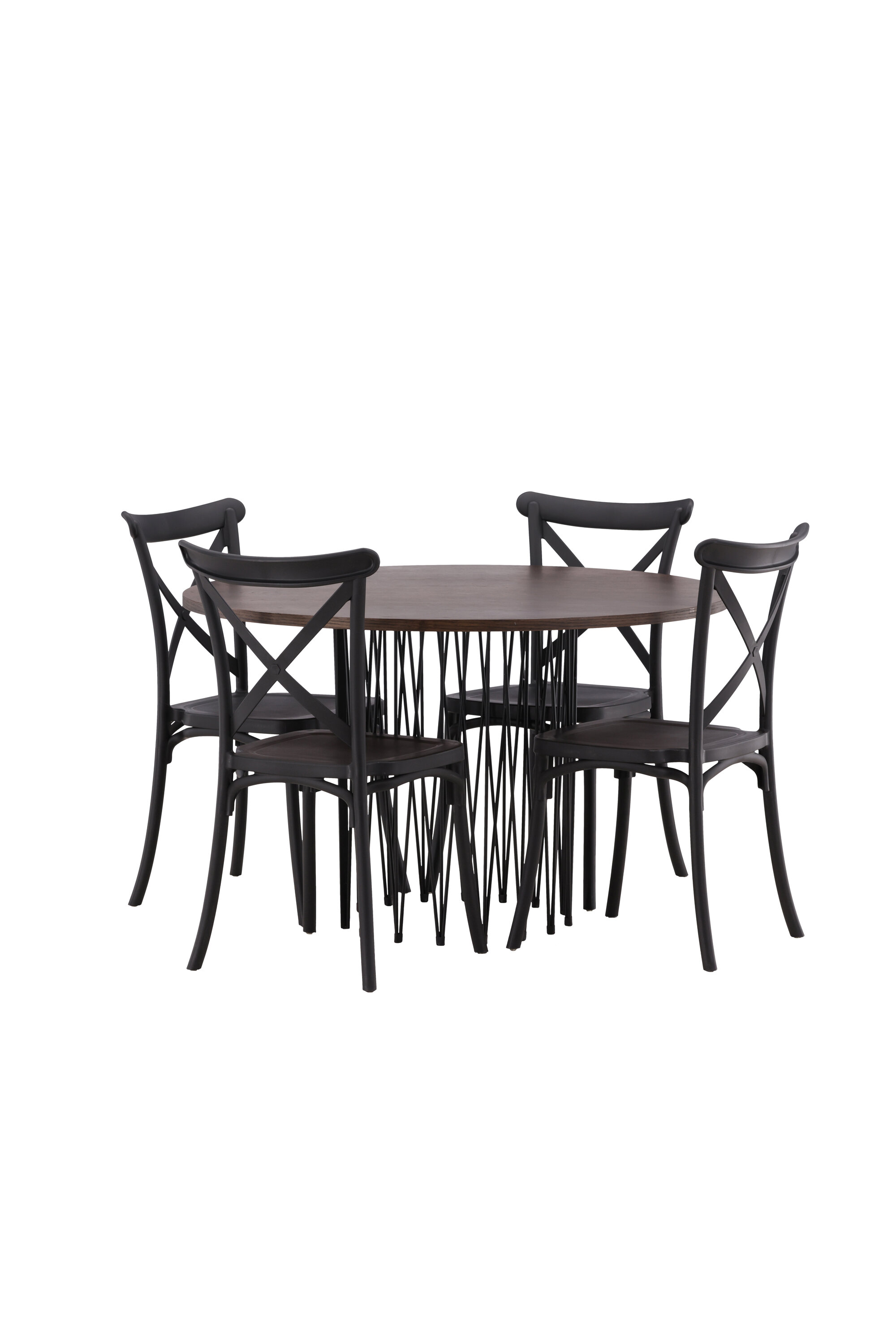 deLOHN Stone round, Crosett Kör alakú étkezőgarnitúra