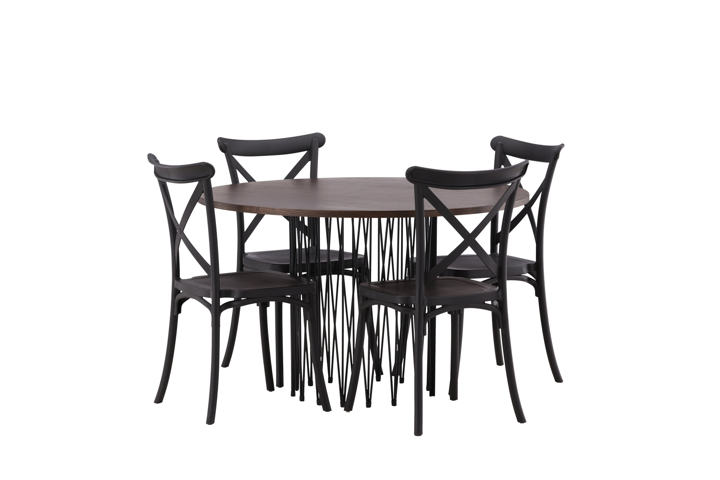 deLOHN Stone round, Crosett Kör alakú étkezőgarnitúra