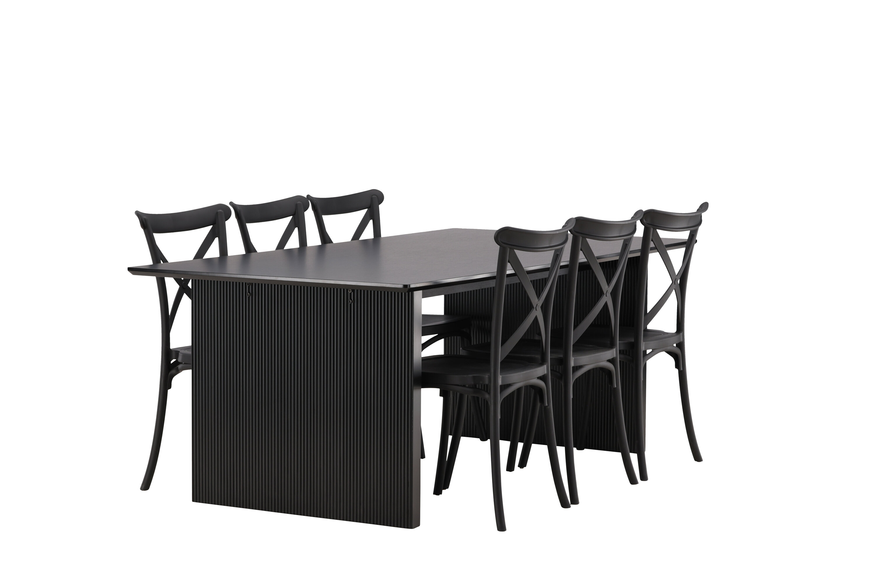 deLOHN Vail, Crosett Téglalap alakú étkezőgarnitúra