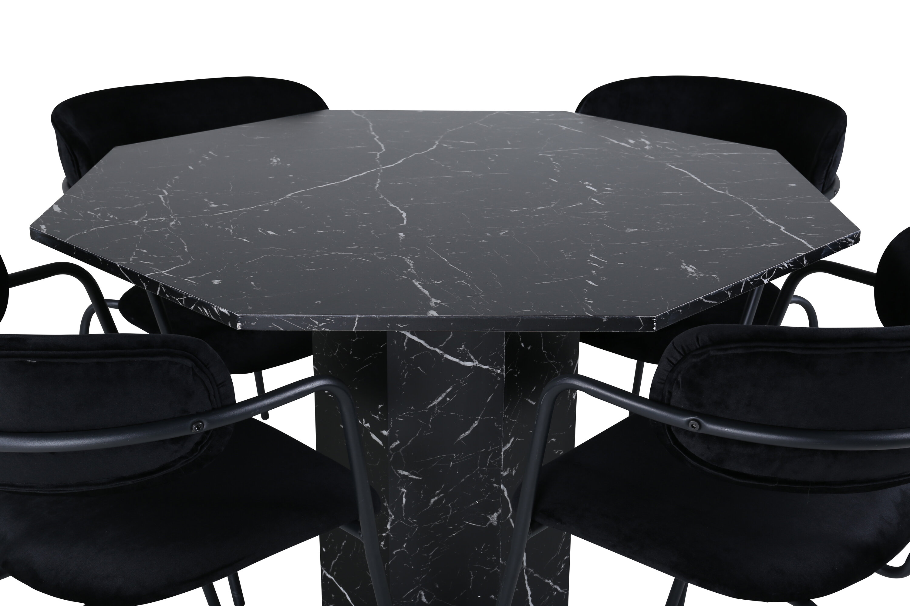 deLOHN Marbs, Arrow Kör alakú étkezőgarnitúra