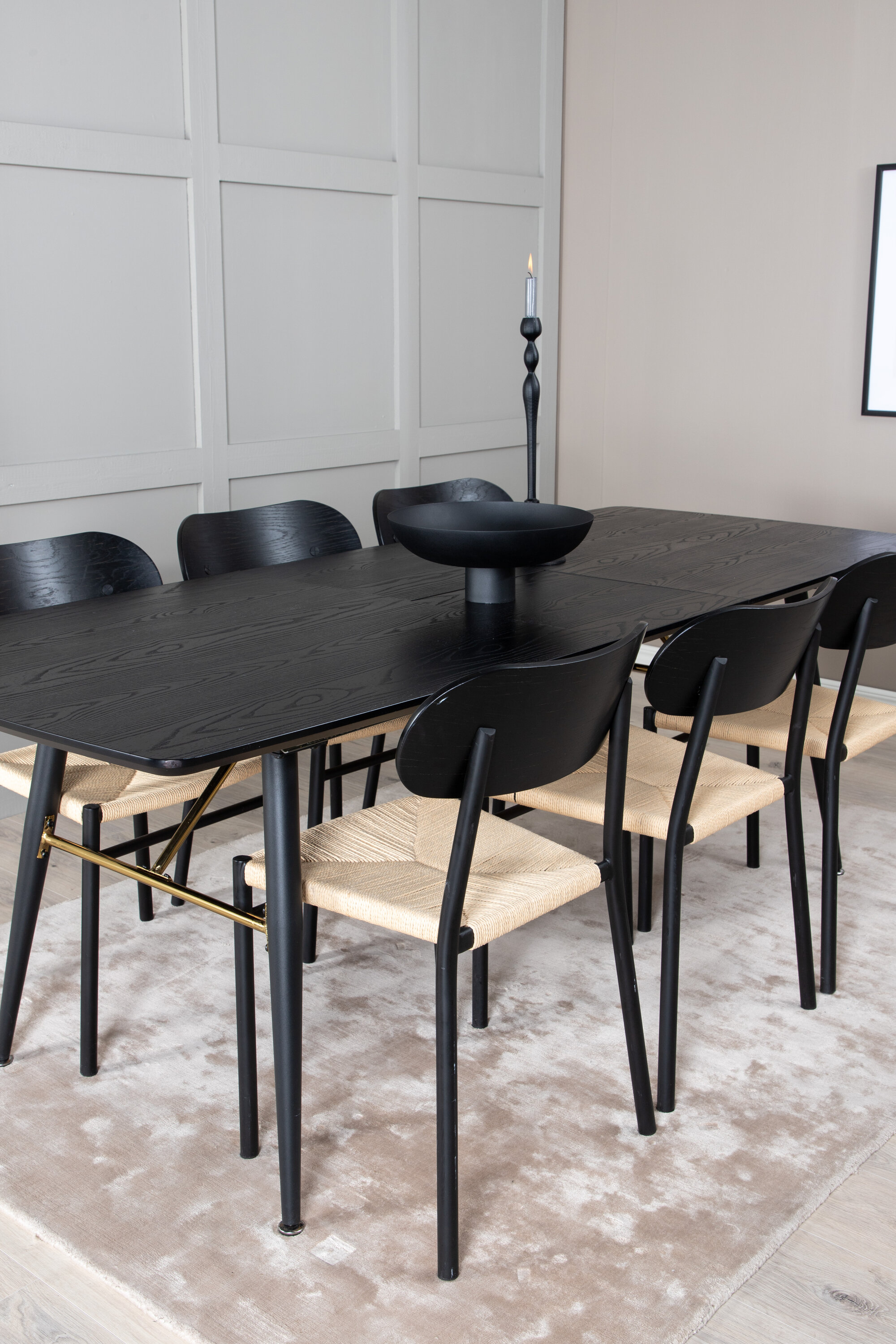 deLOHN Polly, Gold Téglalap alakú étkezőgarnitúra