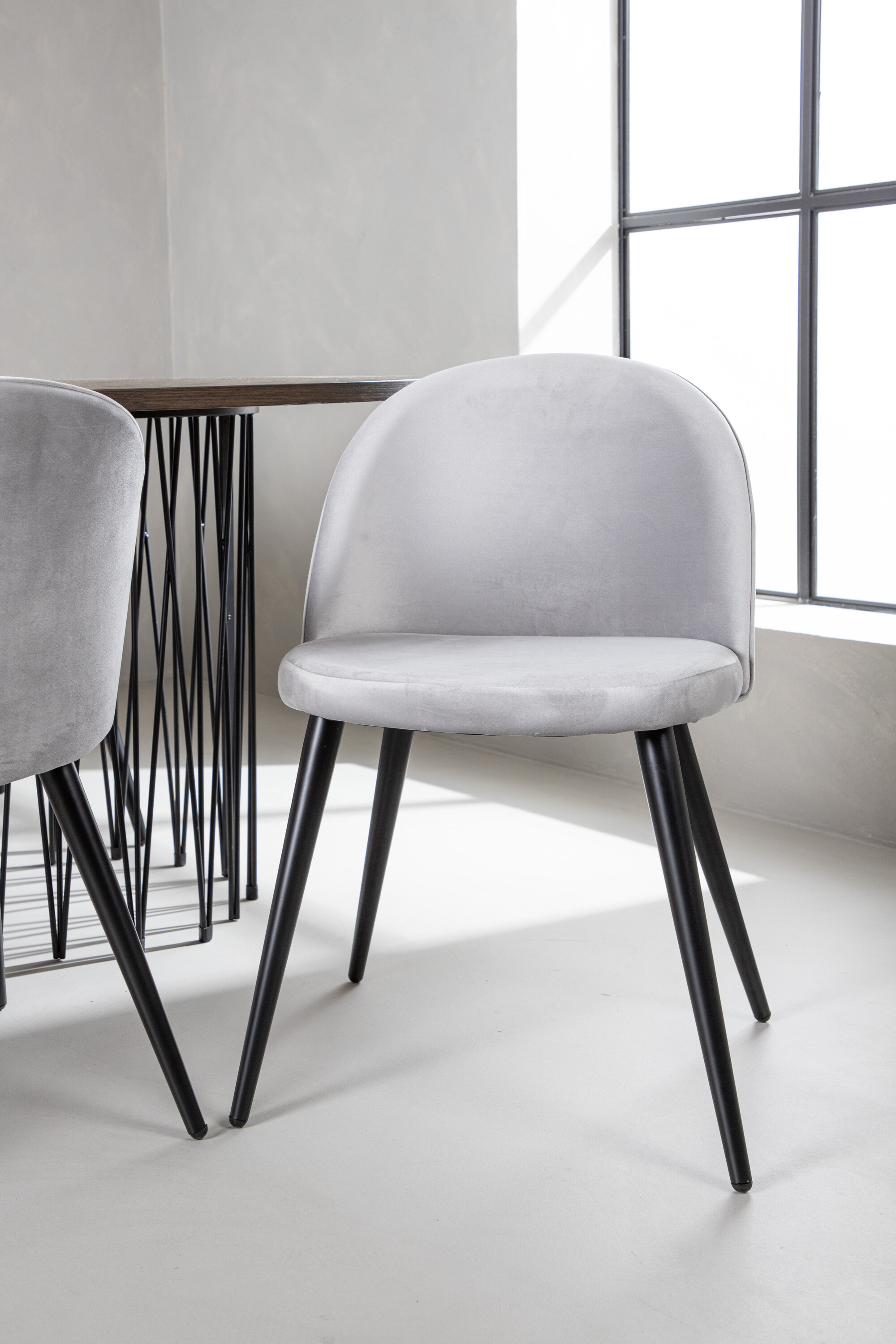 deLOHN Stone oval, Velvet Téglalap alakú étkezőgarnitúra