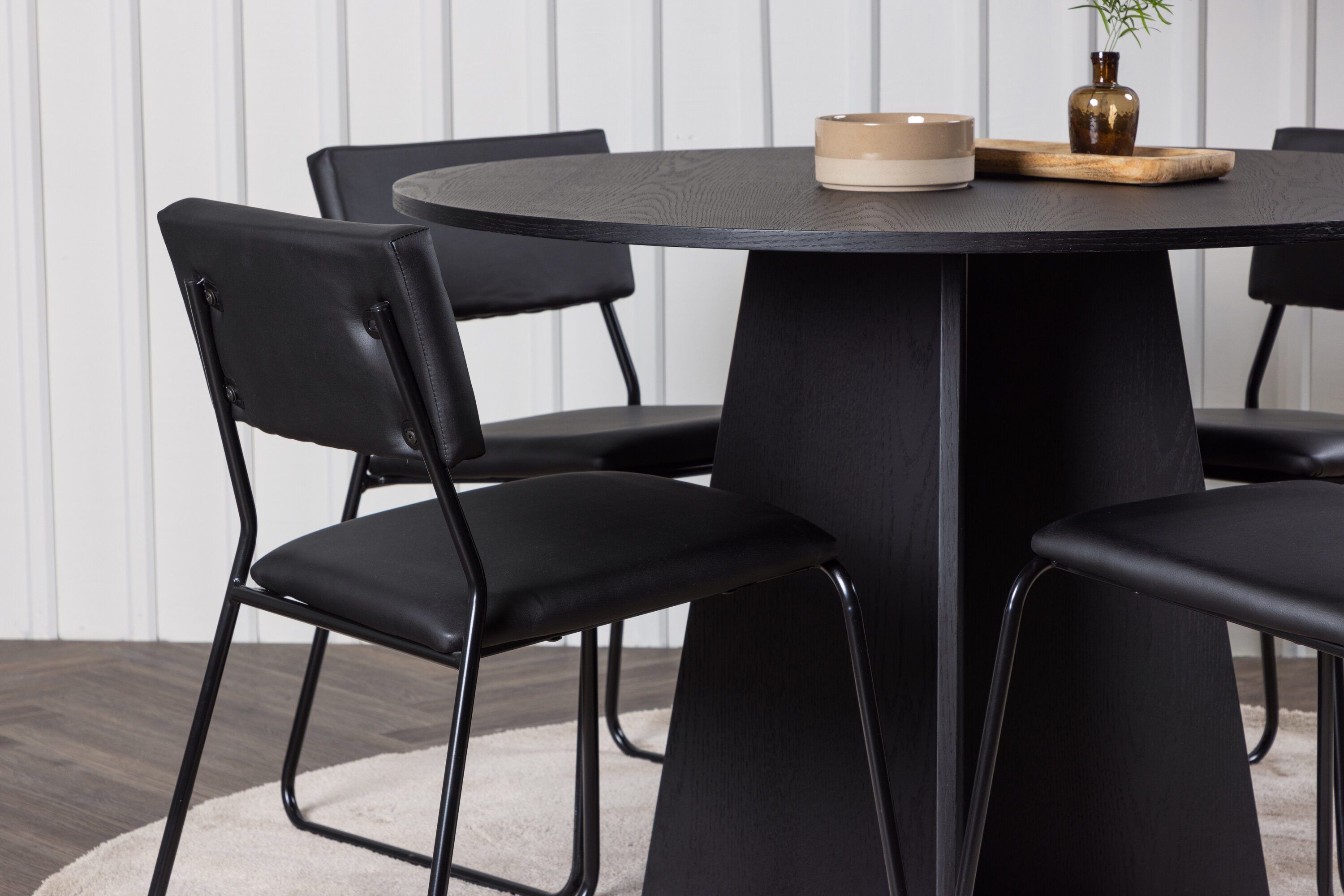 deLOHN Bootcut Round, Kenth Kör alakú étkezőgarnitúra