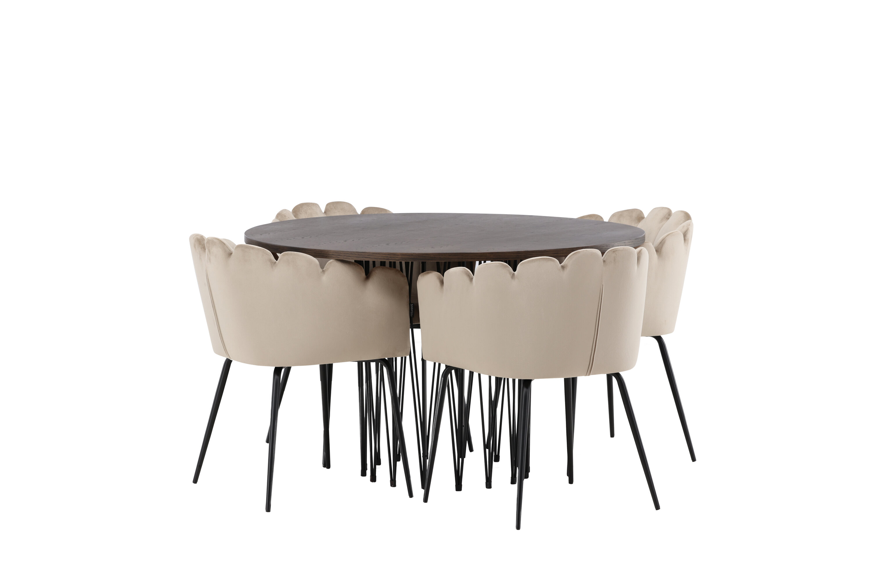 deLOHN Stone round, Limhamn Kör alakú étkezőgarnitúra