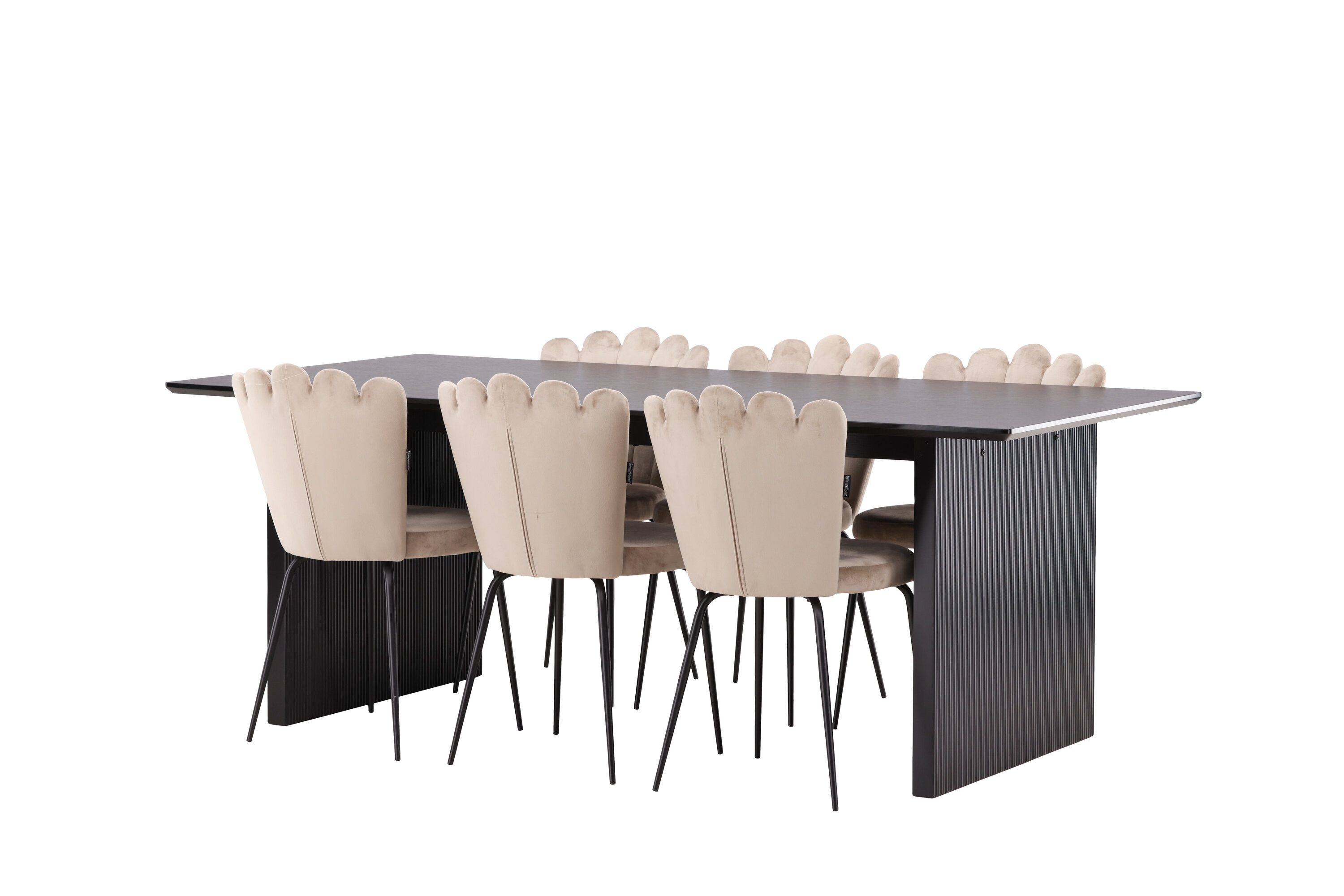 deLOHN Vail, Limhamn Téglalap alakú étkezőgarnitúra