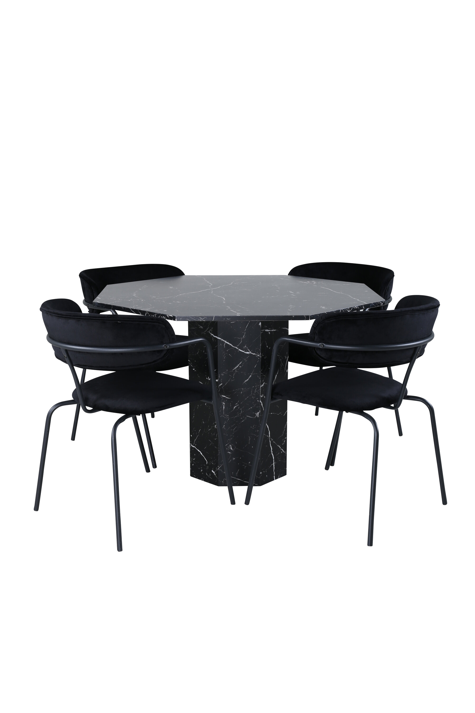 deLOHN Marbs, Arrow Kör alakú étkezőgarnitúra