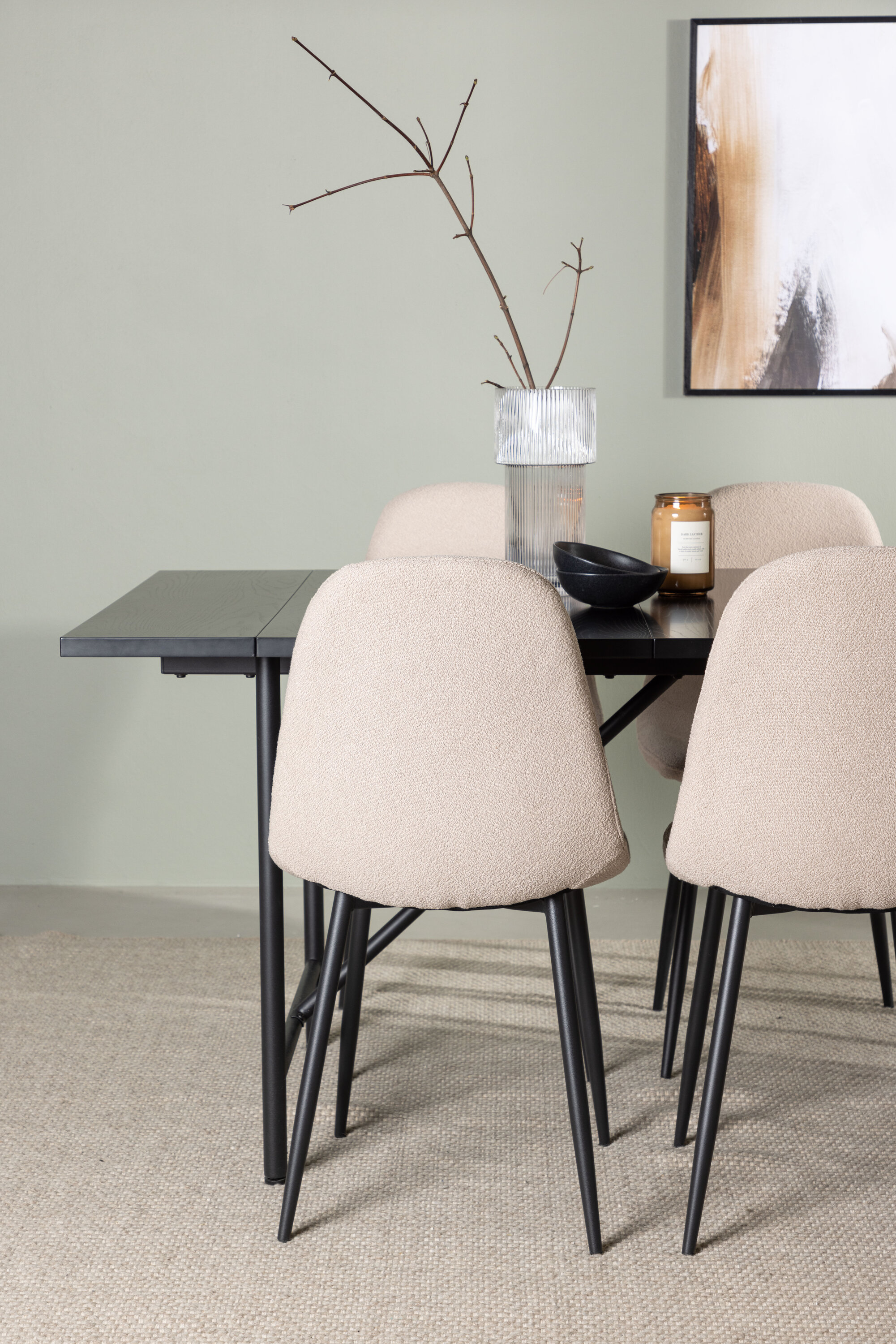 deLOHN Polar Téglalap alakú étkezőgarnitúra