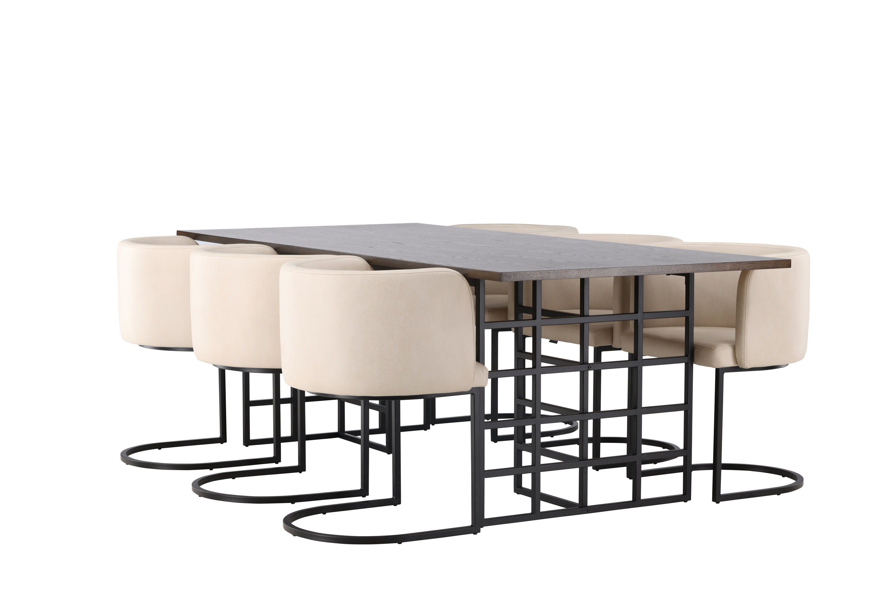 deLOHN Simrishamn Téglalap alakú étkezőgarnitúra