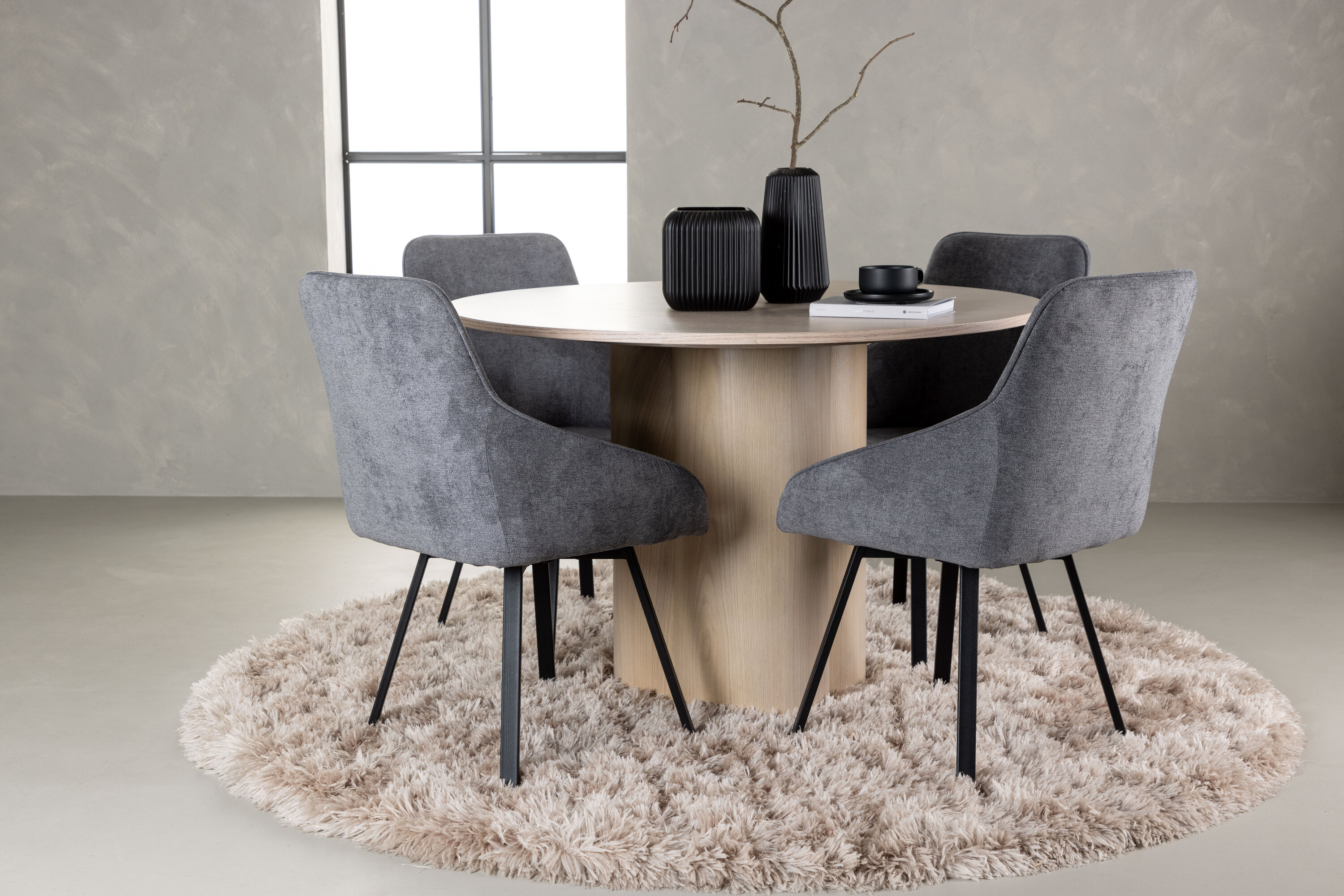 deLOHN Rosie Kör alakú étkezőgarnitúra