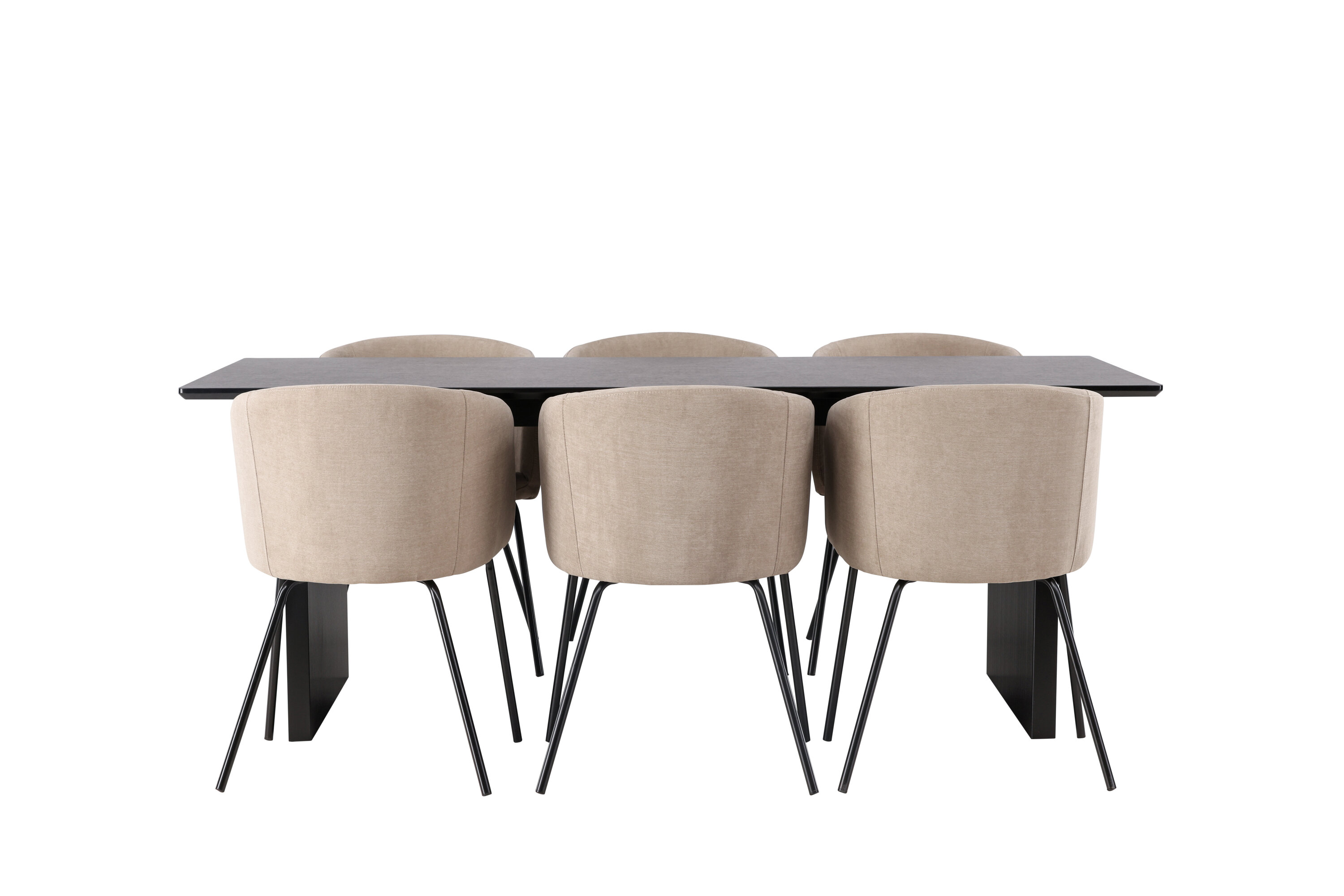 deLOHN Vail, Berit Téglalap alakú étkezőgarnitúra