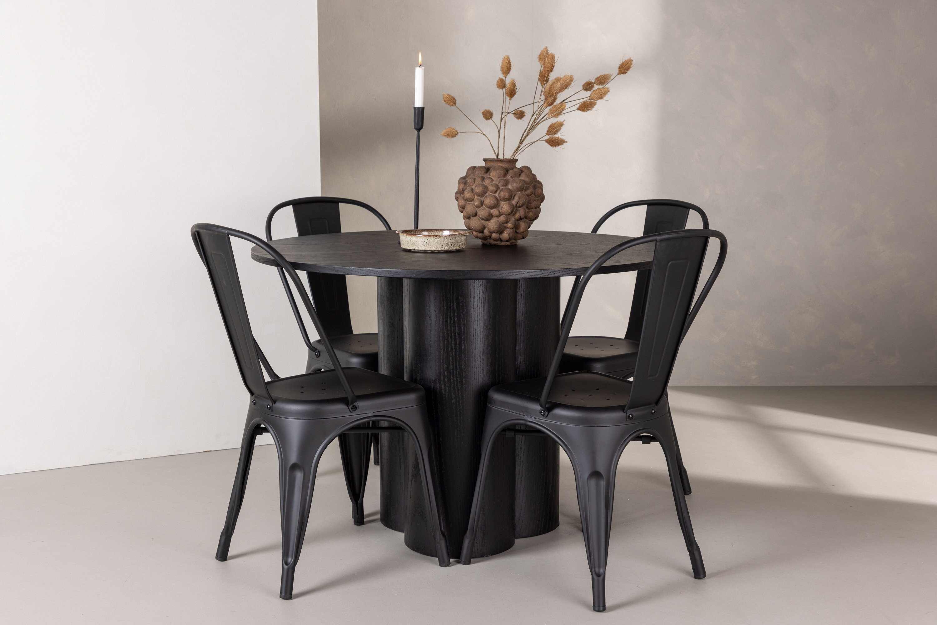 deLOHN Olivia, Tempe Kör alakú étkezőgarnitúra