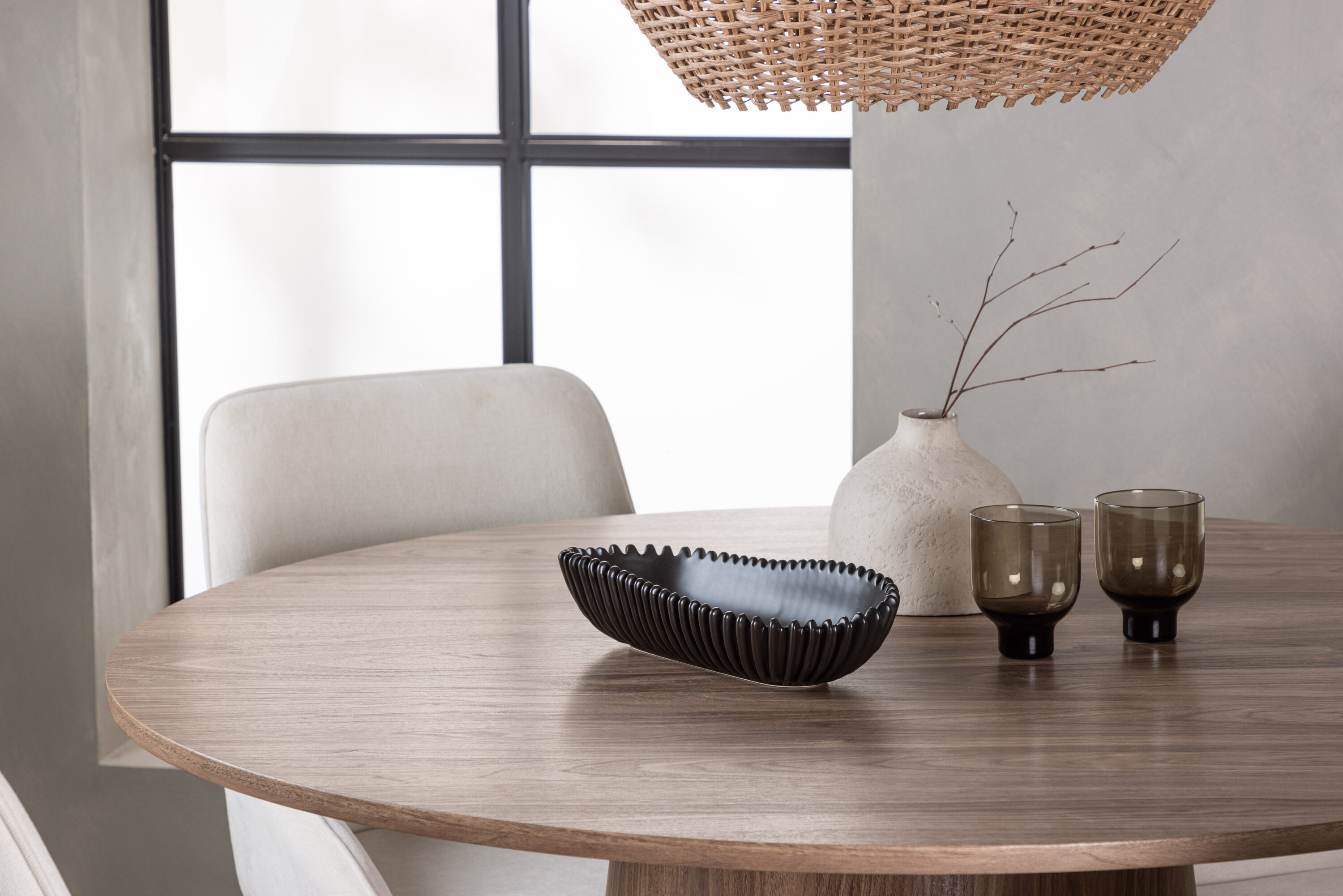 deLOHN Rosie Kör alakú étkezőgarnitúra