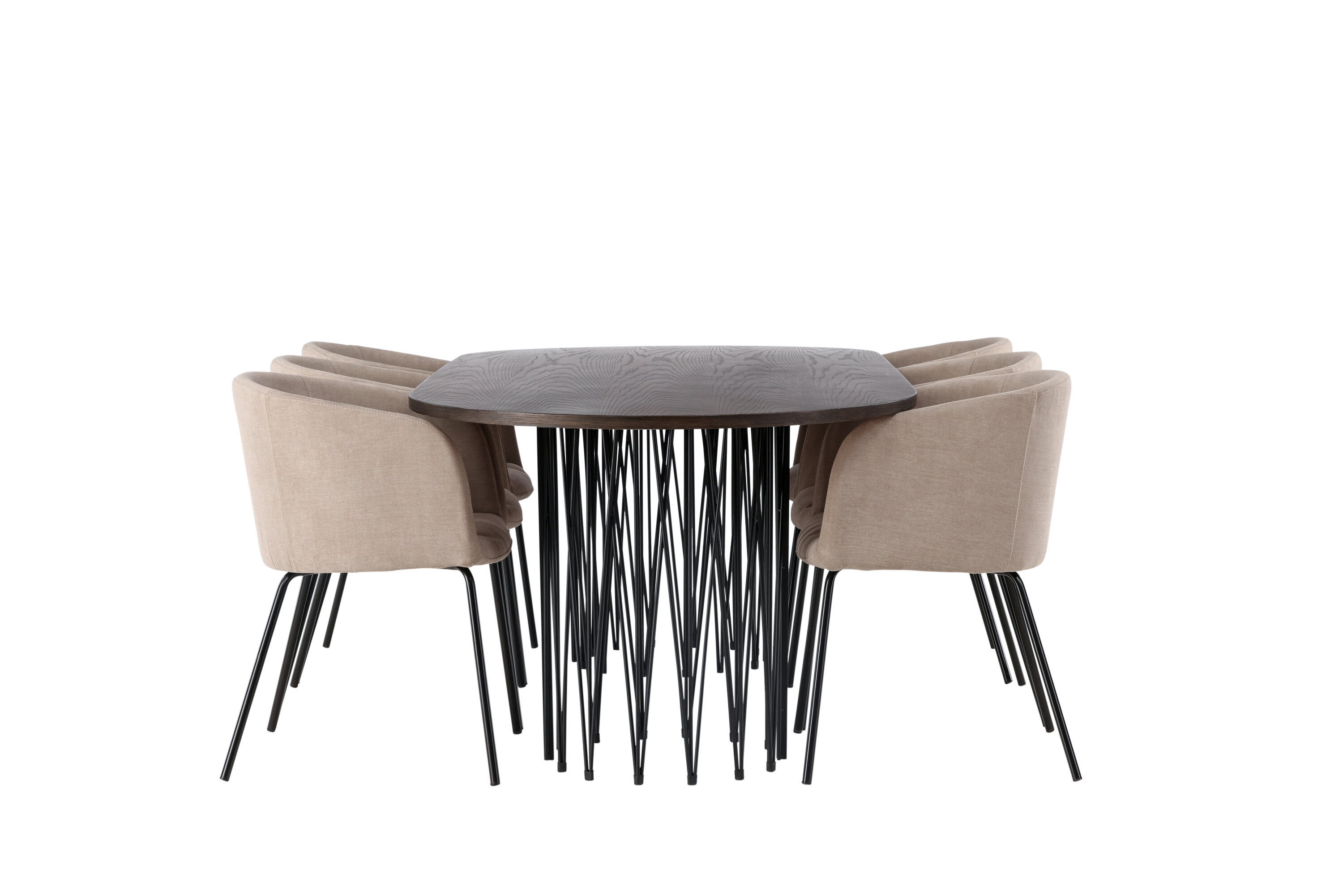 deLOHN Stone oval, Berit Téglalap alakú étkezőgarnitúra