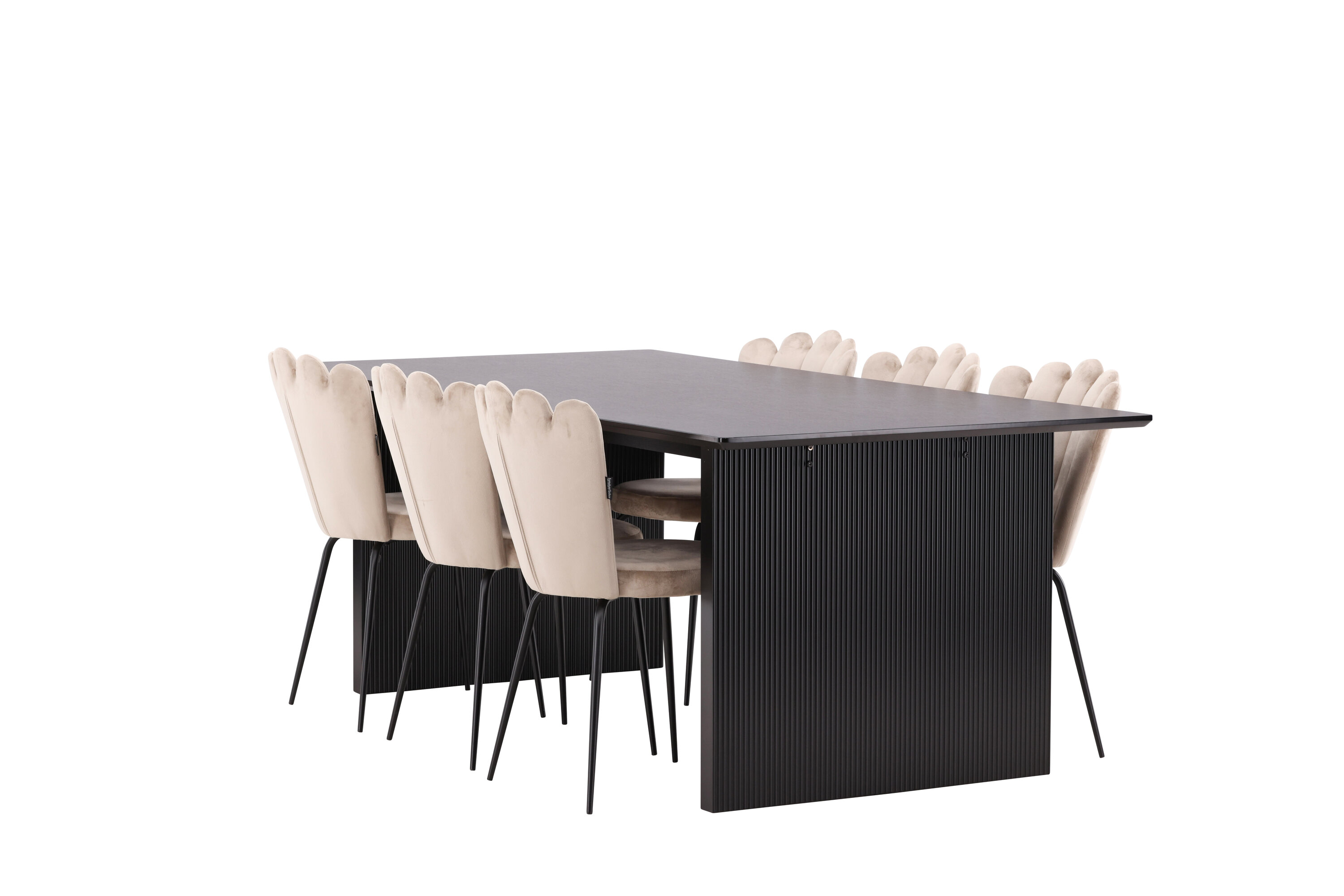 deLOHN Vail, Limhamn Téglalap alakú étkezőgarnitúra