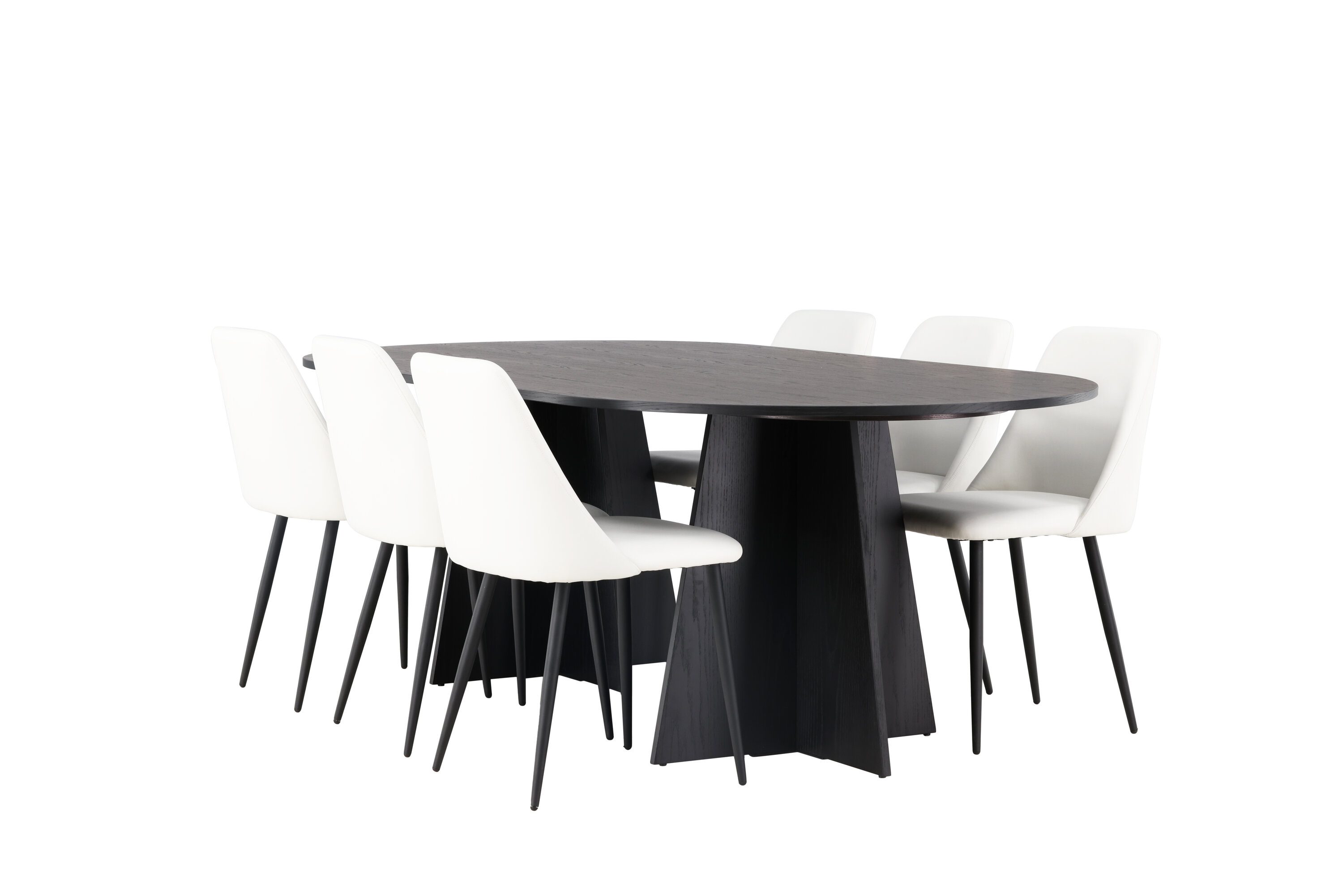 deLOHN Night Ovális étkezőgarnitúra