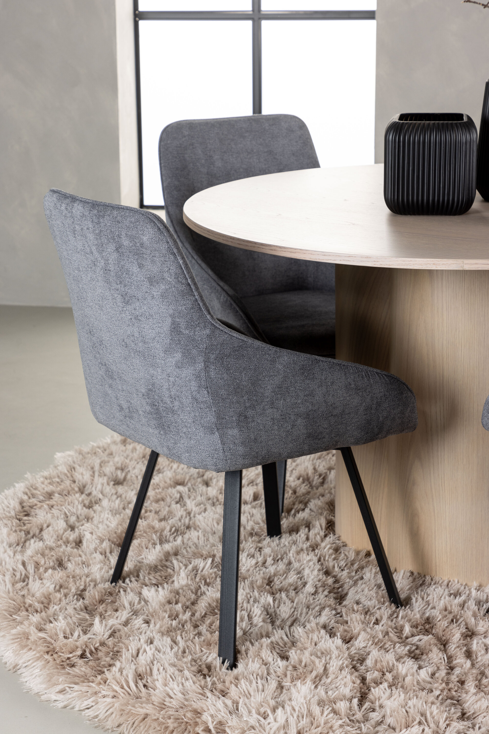 deLOHN Rosie Kör alakú étkezőgarnitúra