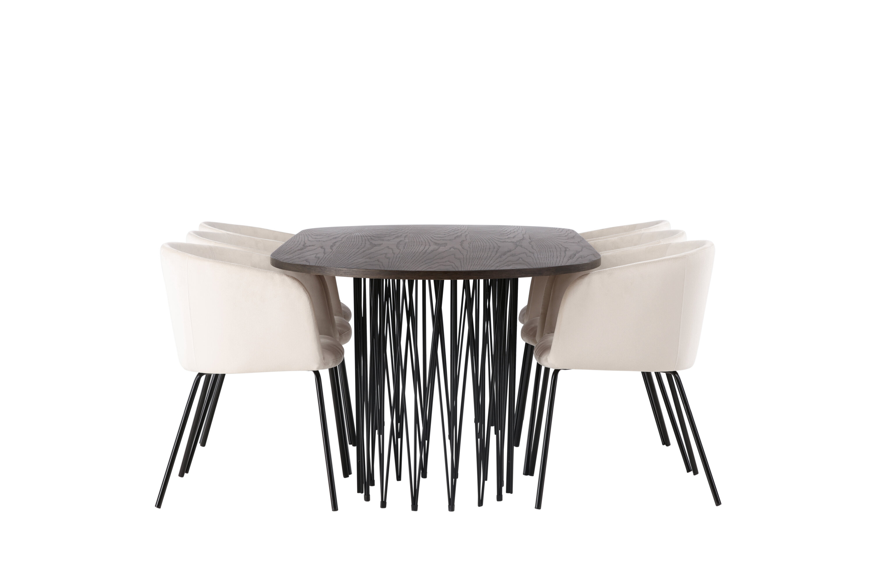 deLOHN Stone oval, Berit Téglalap alakú étkezőgarnitúra