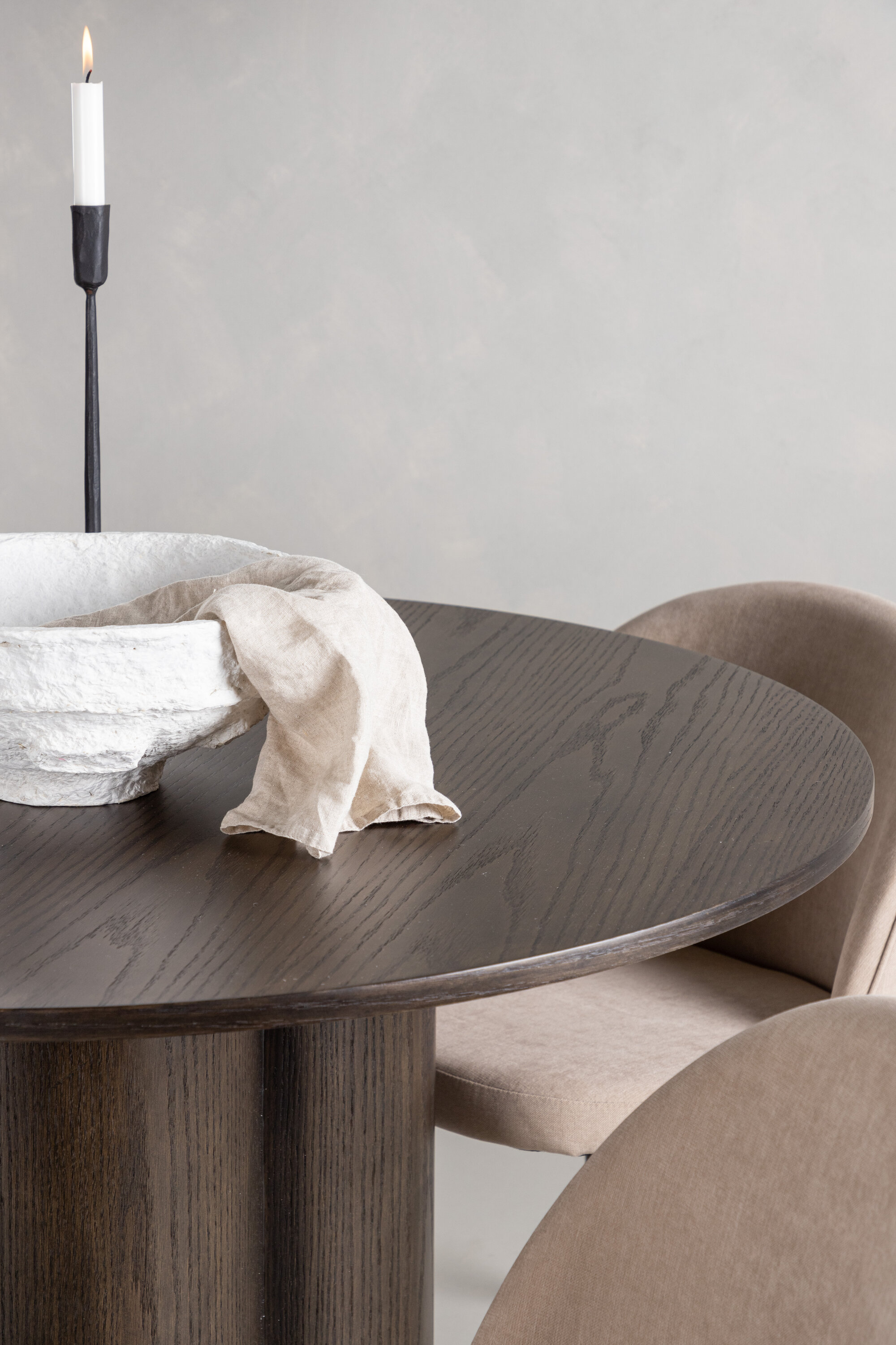 deLOHN Olivia, Velvet Kör alakú étkezőgarnitúra