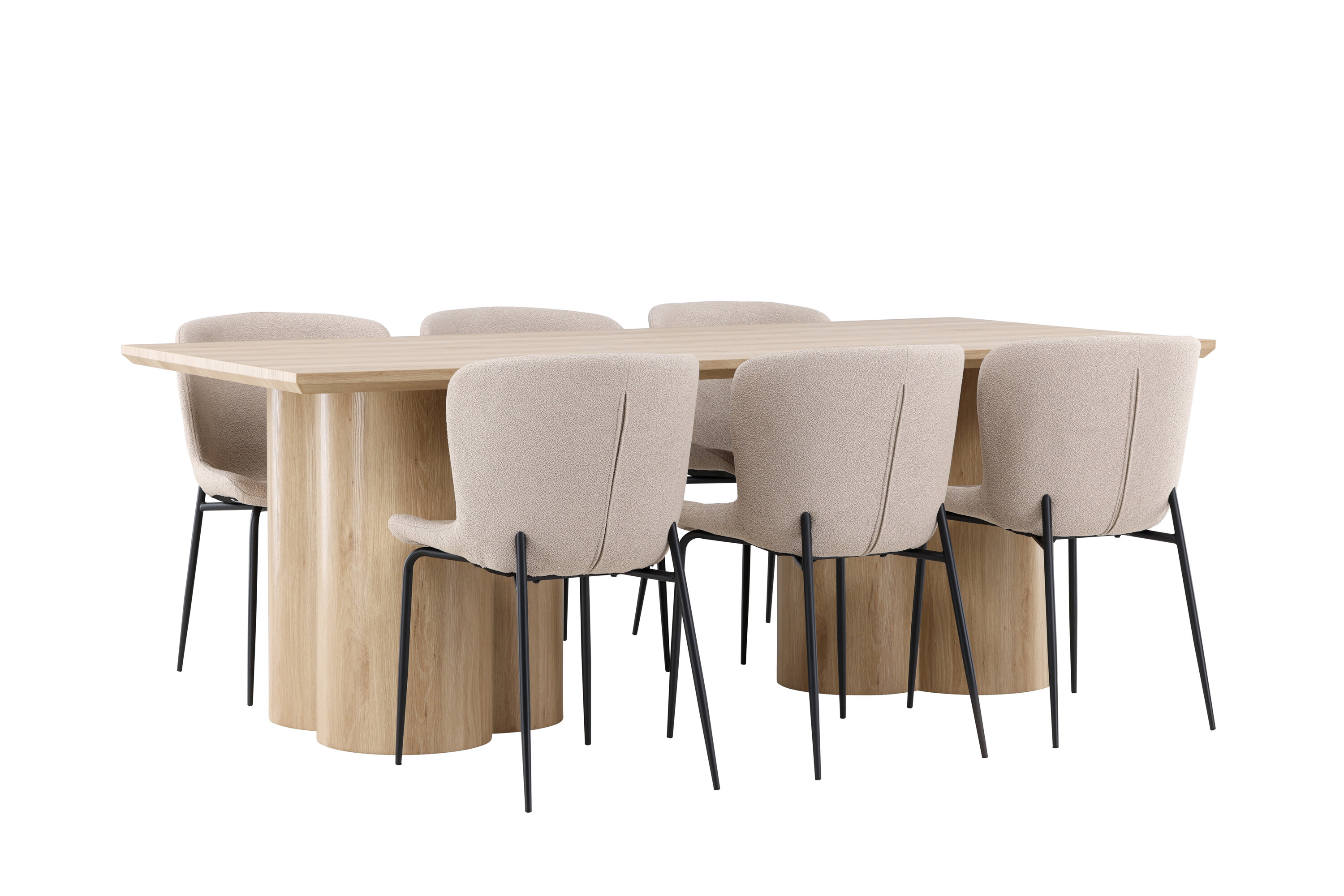 deLOHN Olivia, Modesto Téglalap alakú étkezőgarnitúra