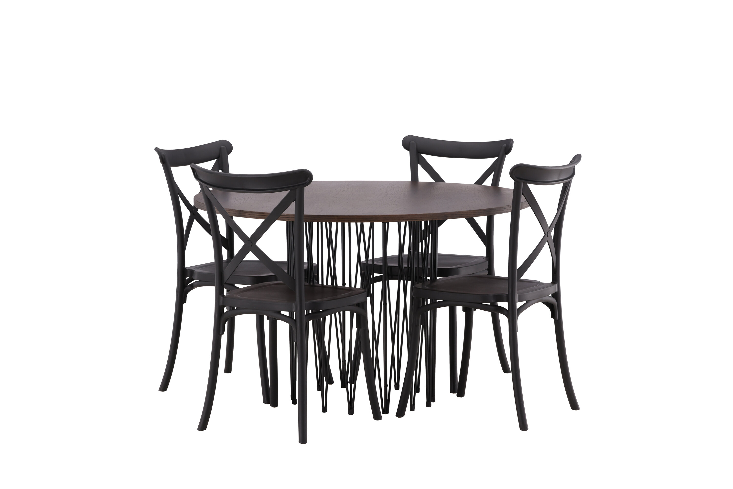 deLOHN Stone round, Crosett Kör alakú étkezőgarnitúra