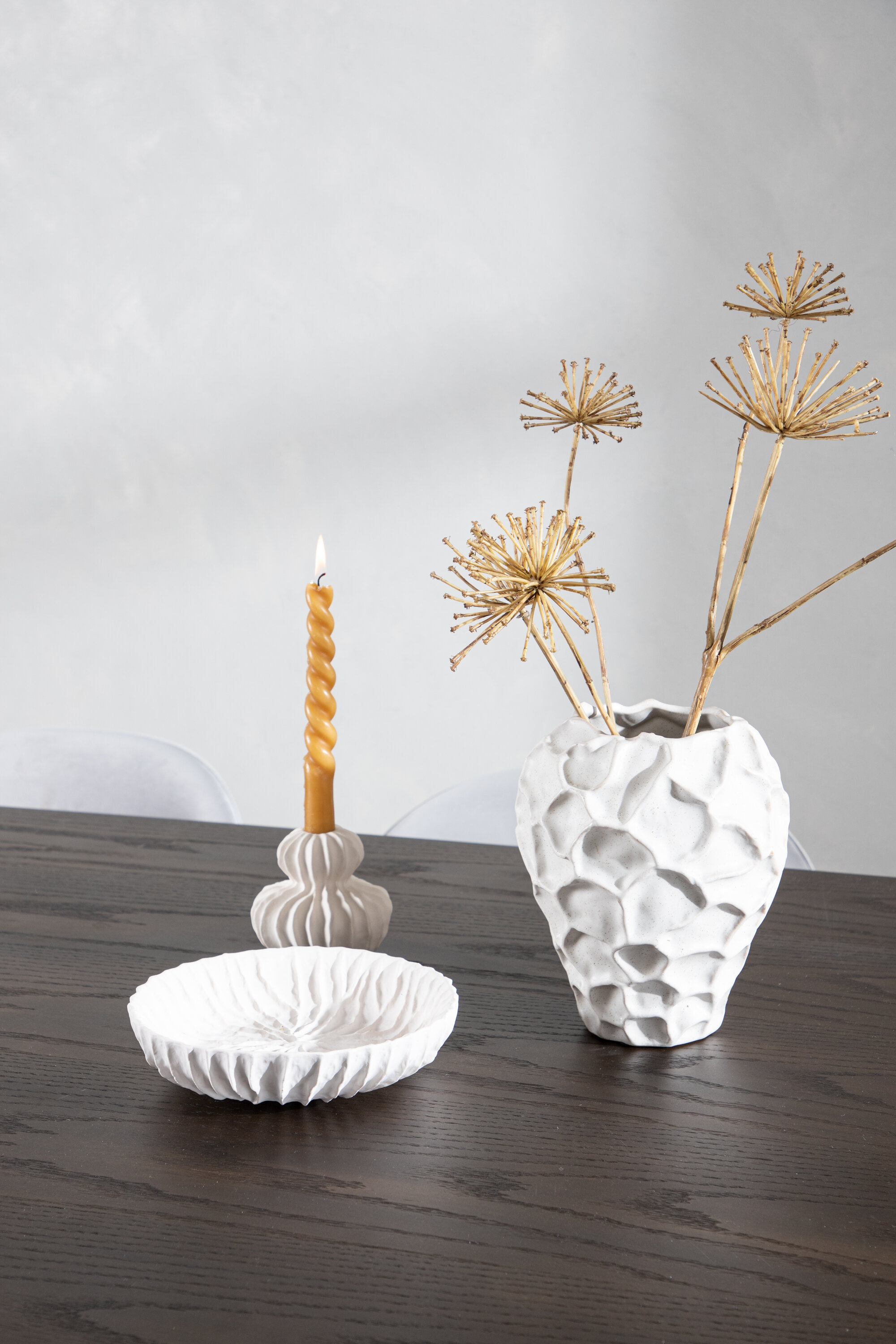 deLOHN Stone oval, Velvet Téglalap alakú étkezőgarnitúra