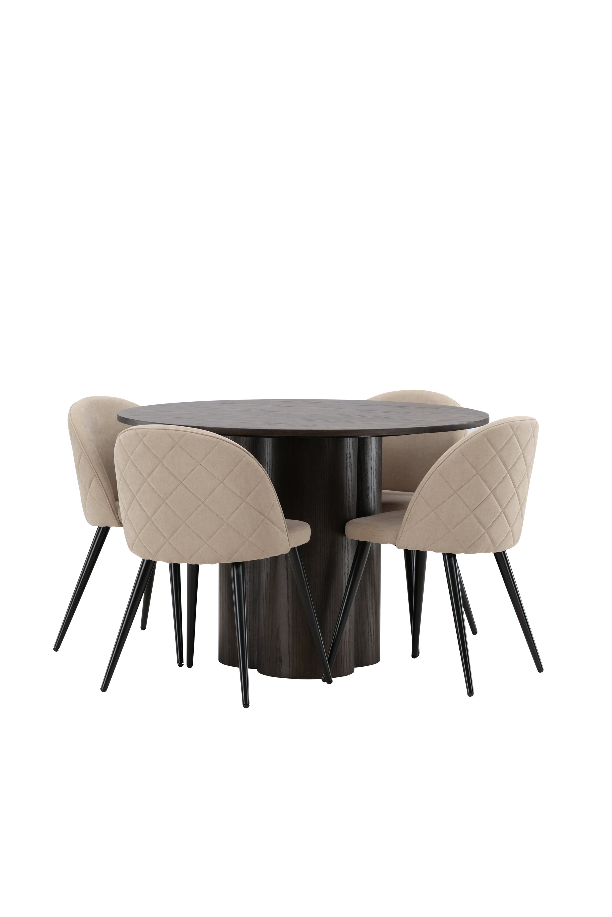 deLOHN Olivia, Velvet Kör alakú étkezőgarnitúra
