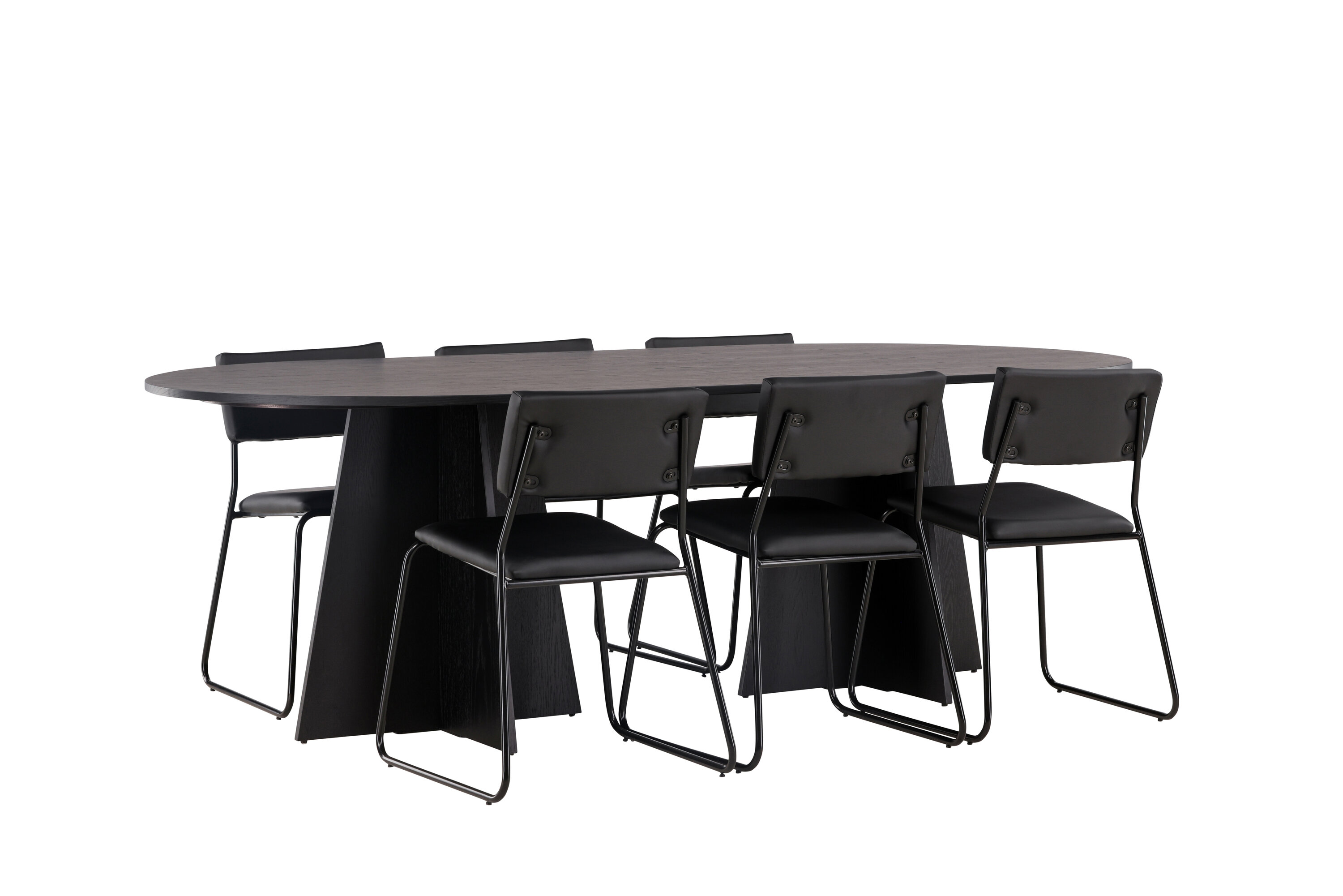 deLOHN Bootcut Oval, Kenth Téglalap alakú étkezőgarnitúra