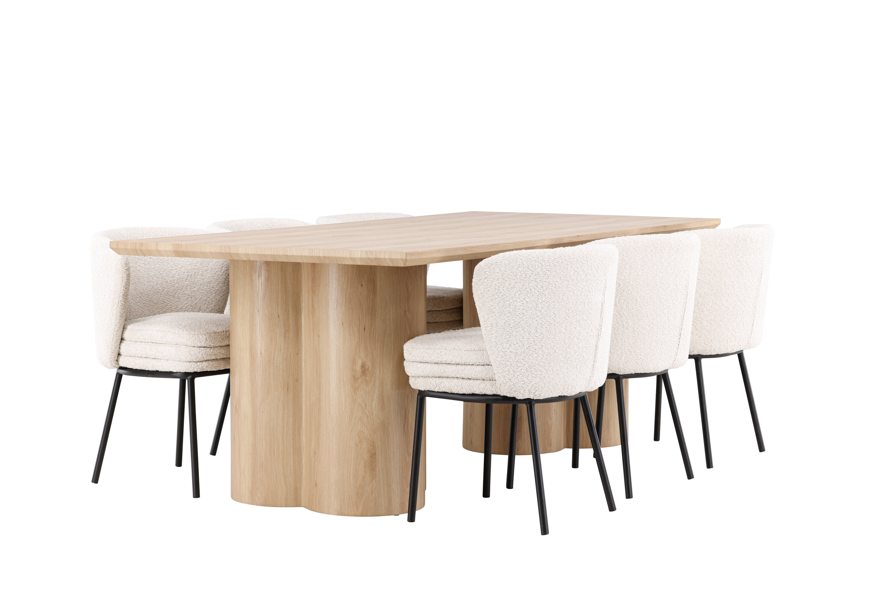 deLOHN Olivia, Agnes Téglalap alakú étkezőgarnitúra