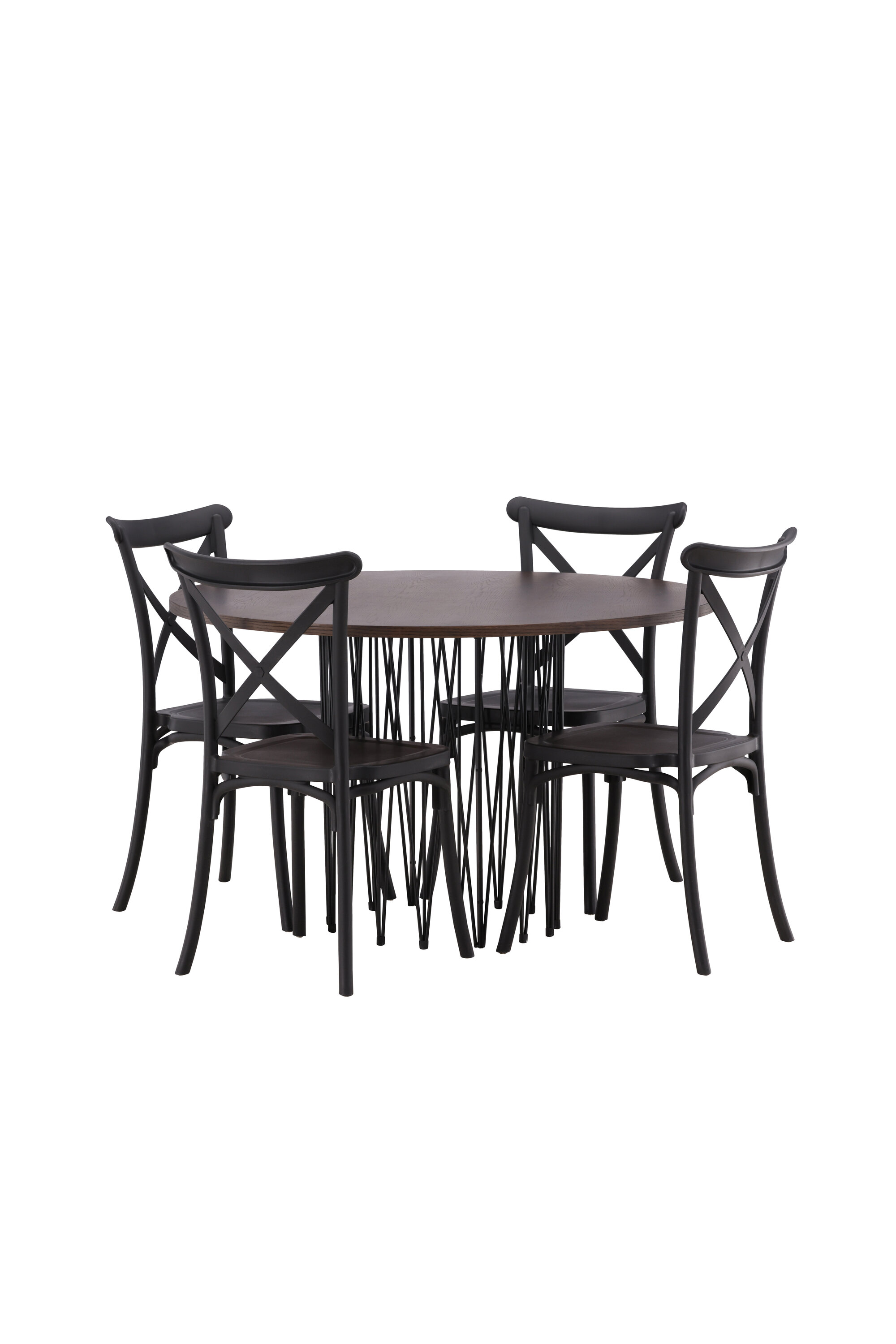 deLOHN Stone round, Crosett Kör alakú étkezőgarnitúra