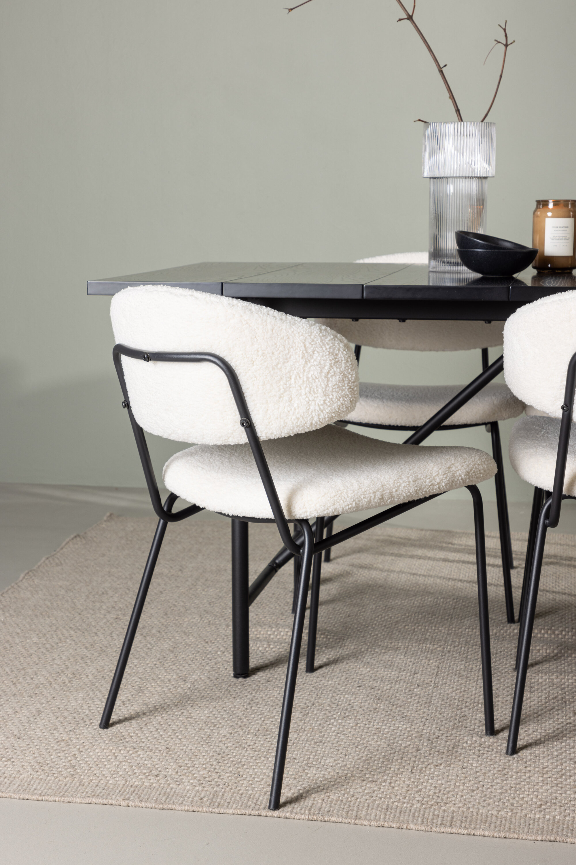 deLOHN Chico Téglalap alakú étkezőgarnitúra