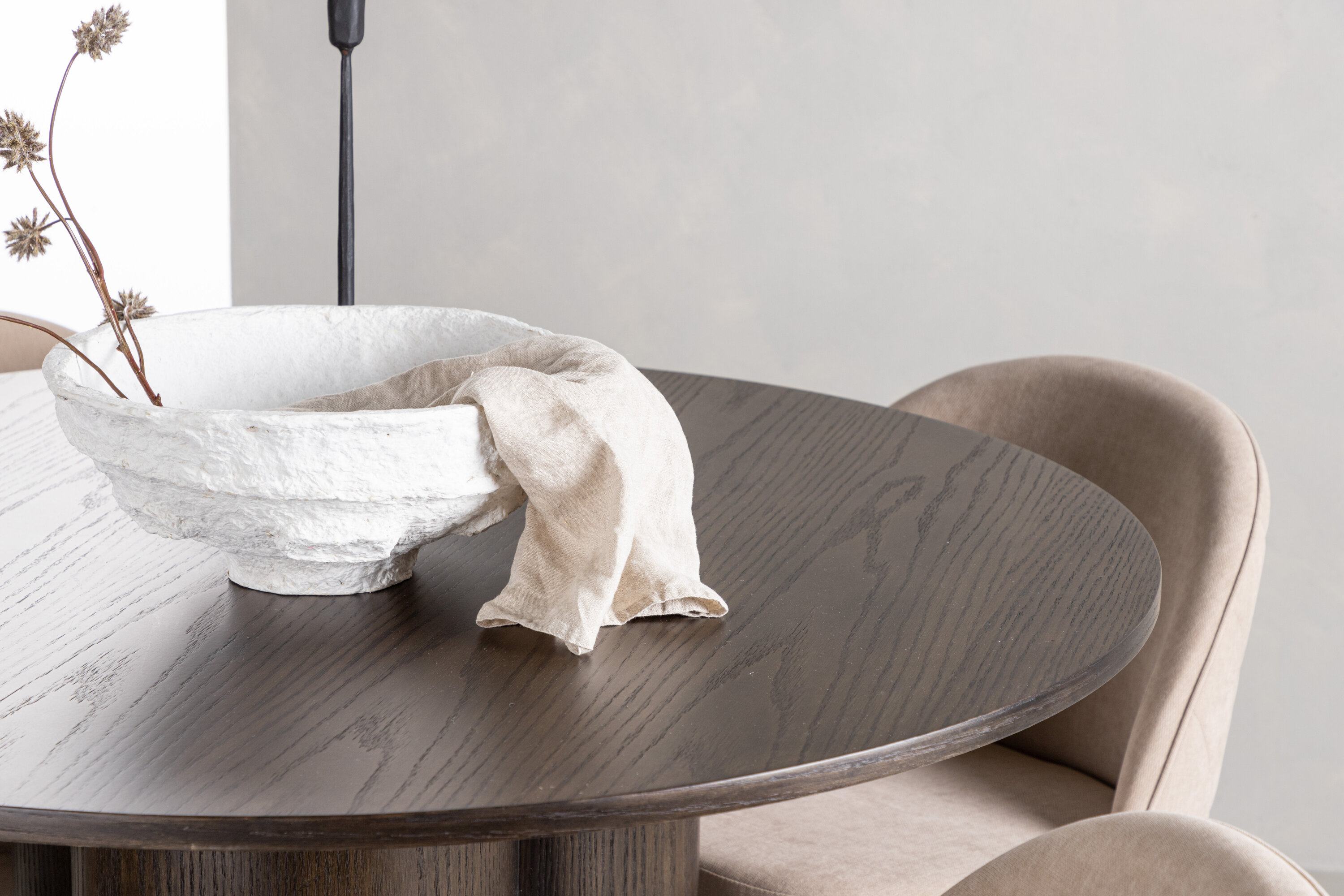 deLOHN Olivia, Velvet Kör alakú étkezőgarnitúra