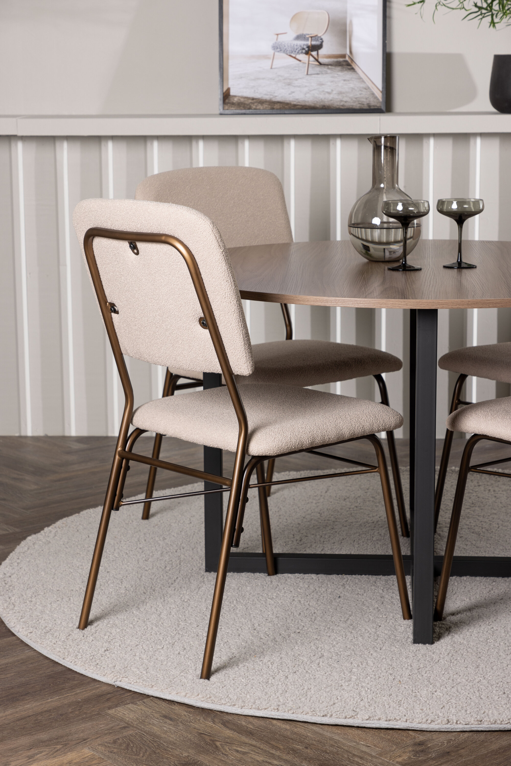 deLOHN Seda Kör alakú étkezőgarnitúra