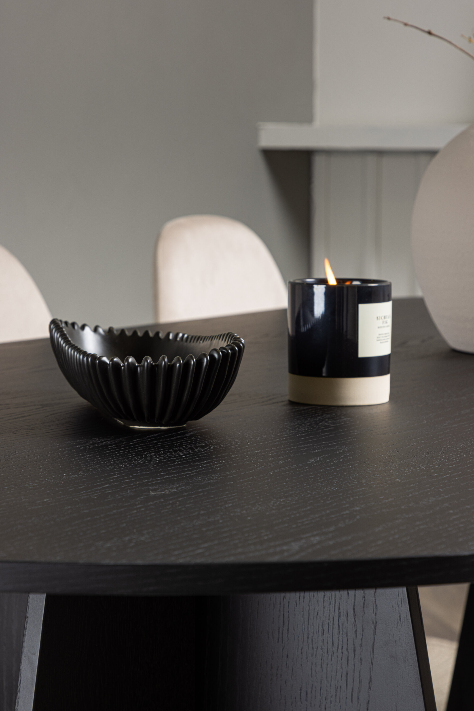 deLOHN Bootcut Oval, Polar Téglalap alakú étkezőgarnitúra