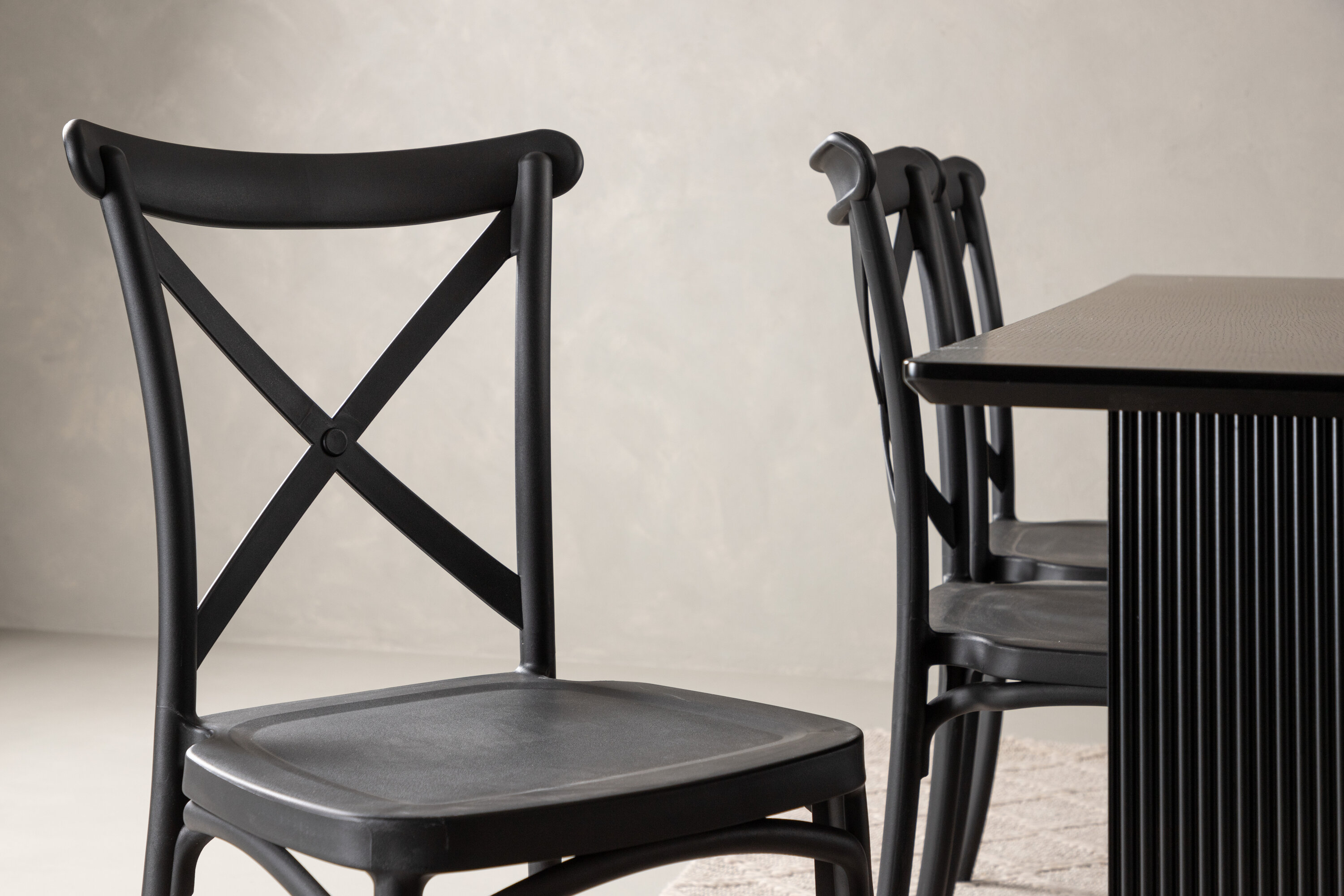 deLOHN Vail, Crosett Téglalap alakú étkezőgarnitúra