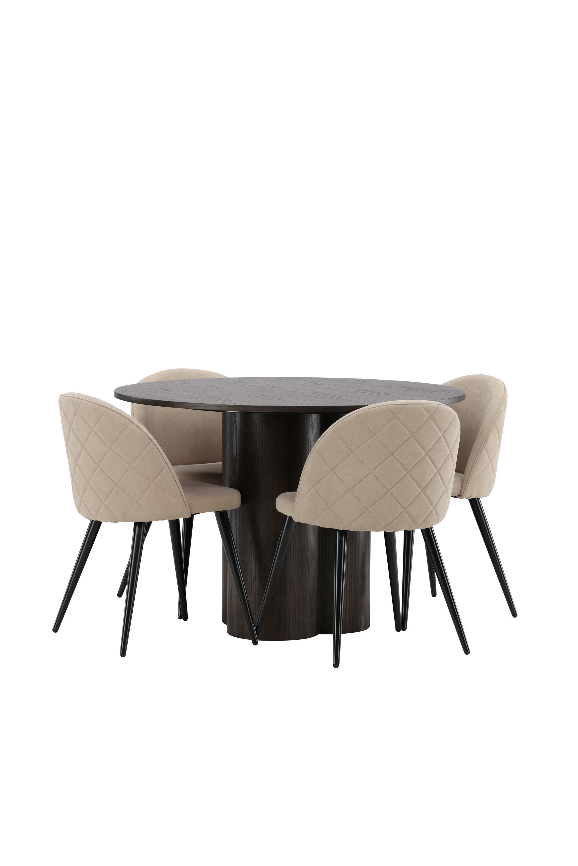 deLOHN Olivia, Velvet Kör alakú étkezőgarnitúra