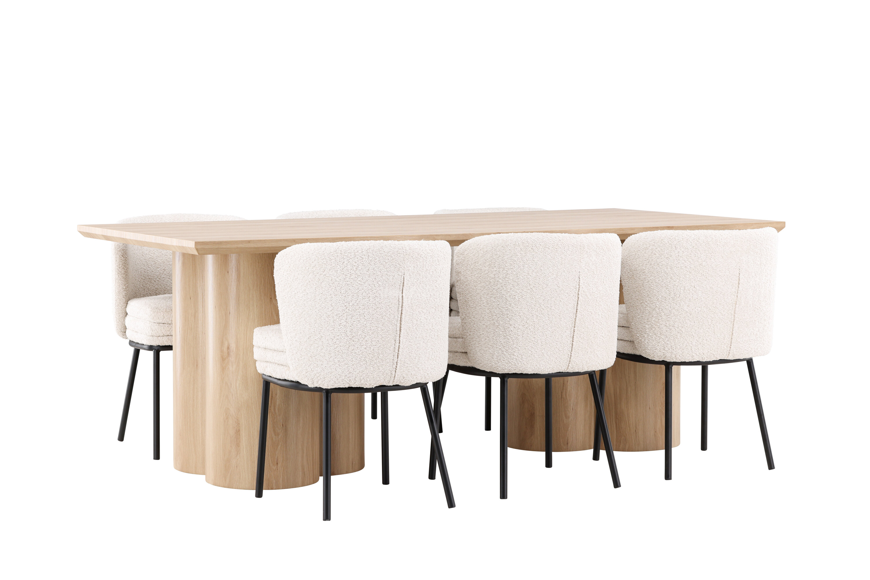 deLOHN Olivia, Agnes Téglalap alakú étkezőgarnitúra