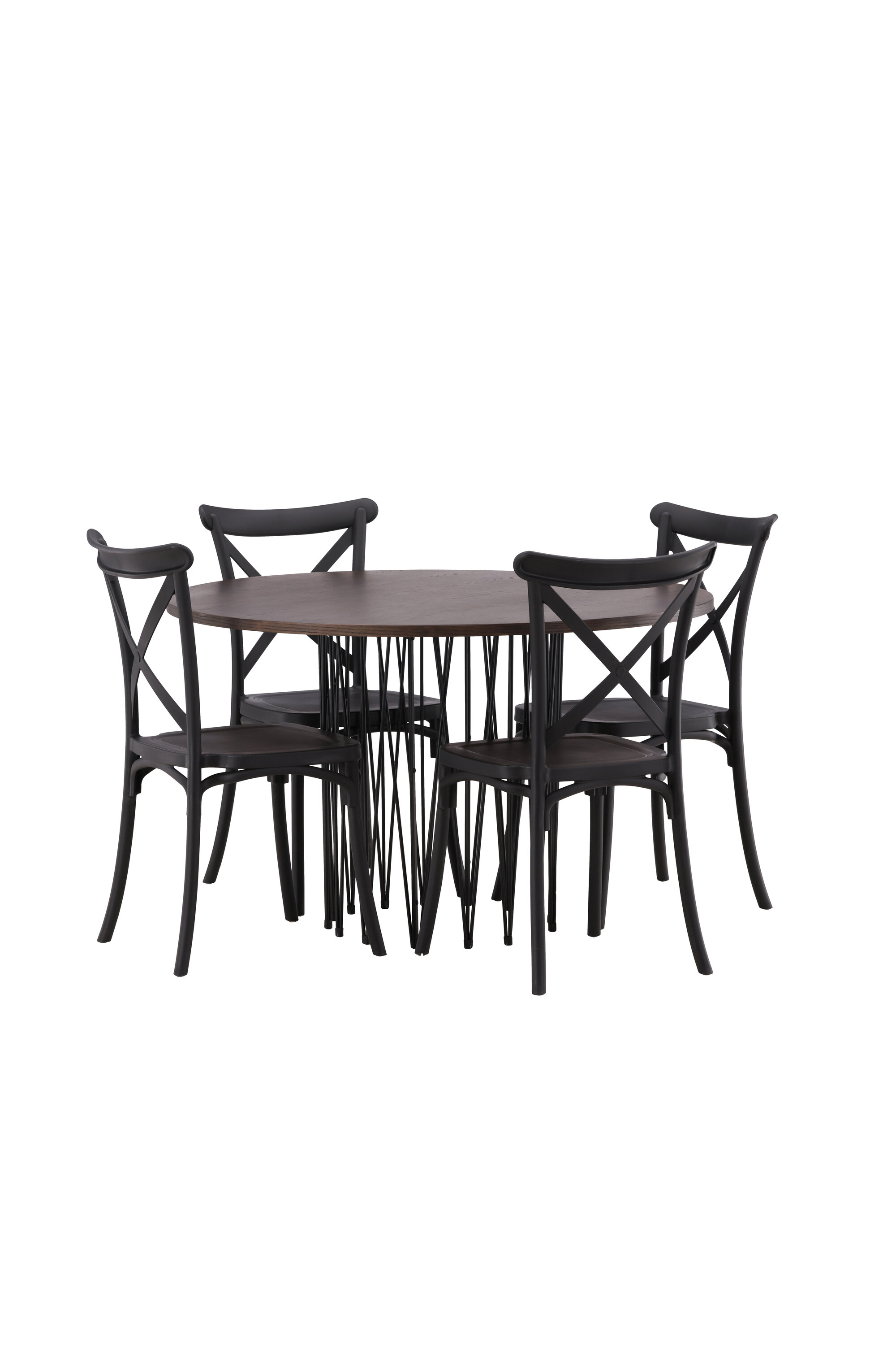 deLOHN Stone round, Crosett Kör alakú étkezőgarnitúra