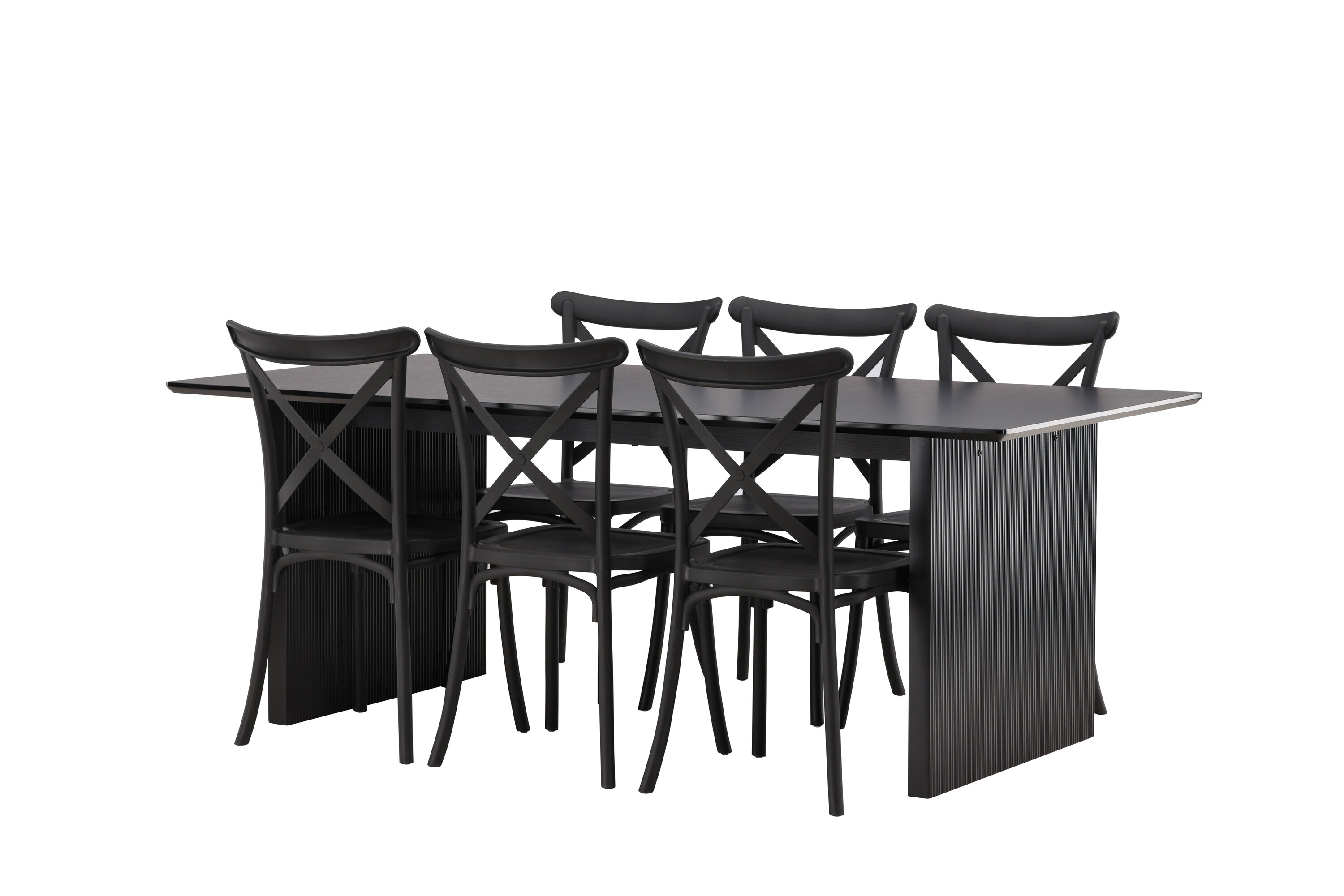 deLOHN Vail, Crosett Téglalap alakú étkezőgarnitúra