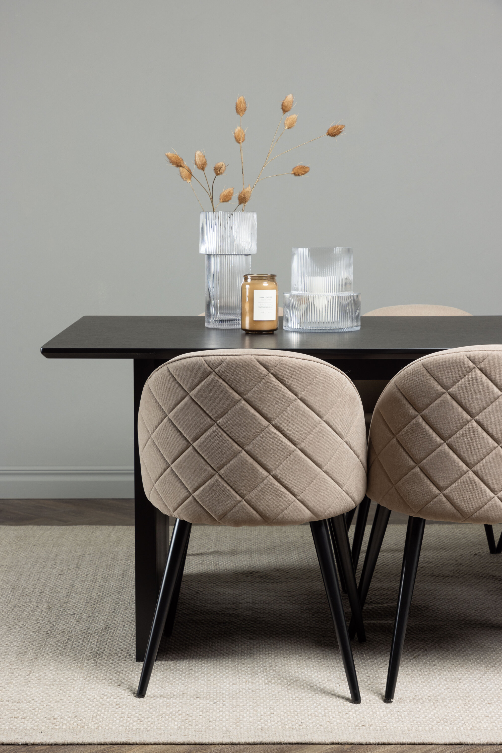 deLOHN Vail, Velvet Téglalap alakú étkezőgarnitúra