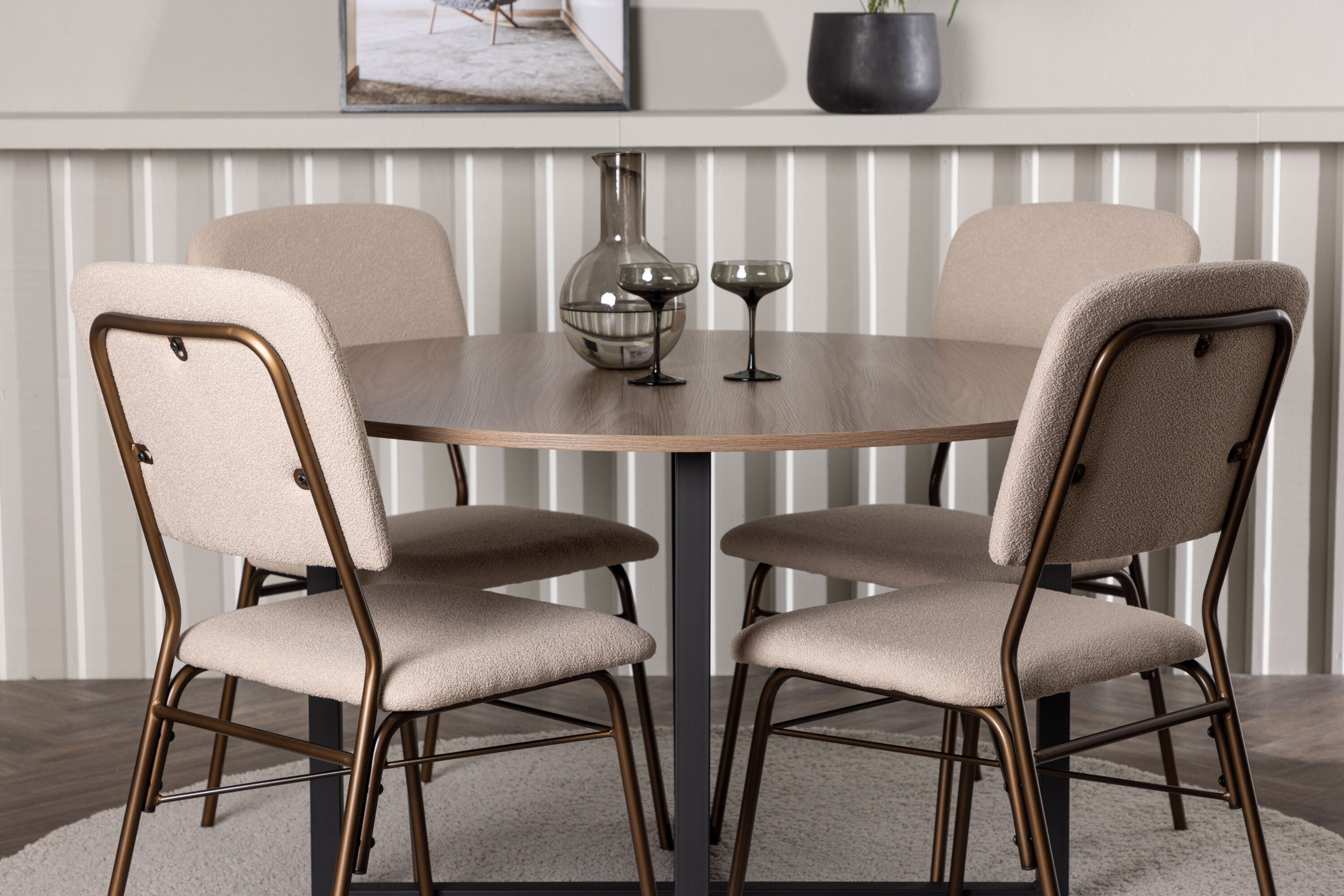 deLOHN Seda Kör alakú étkezőgarnitúra