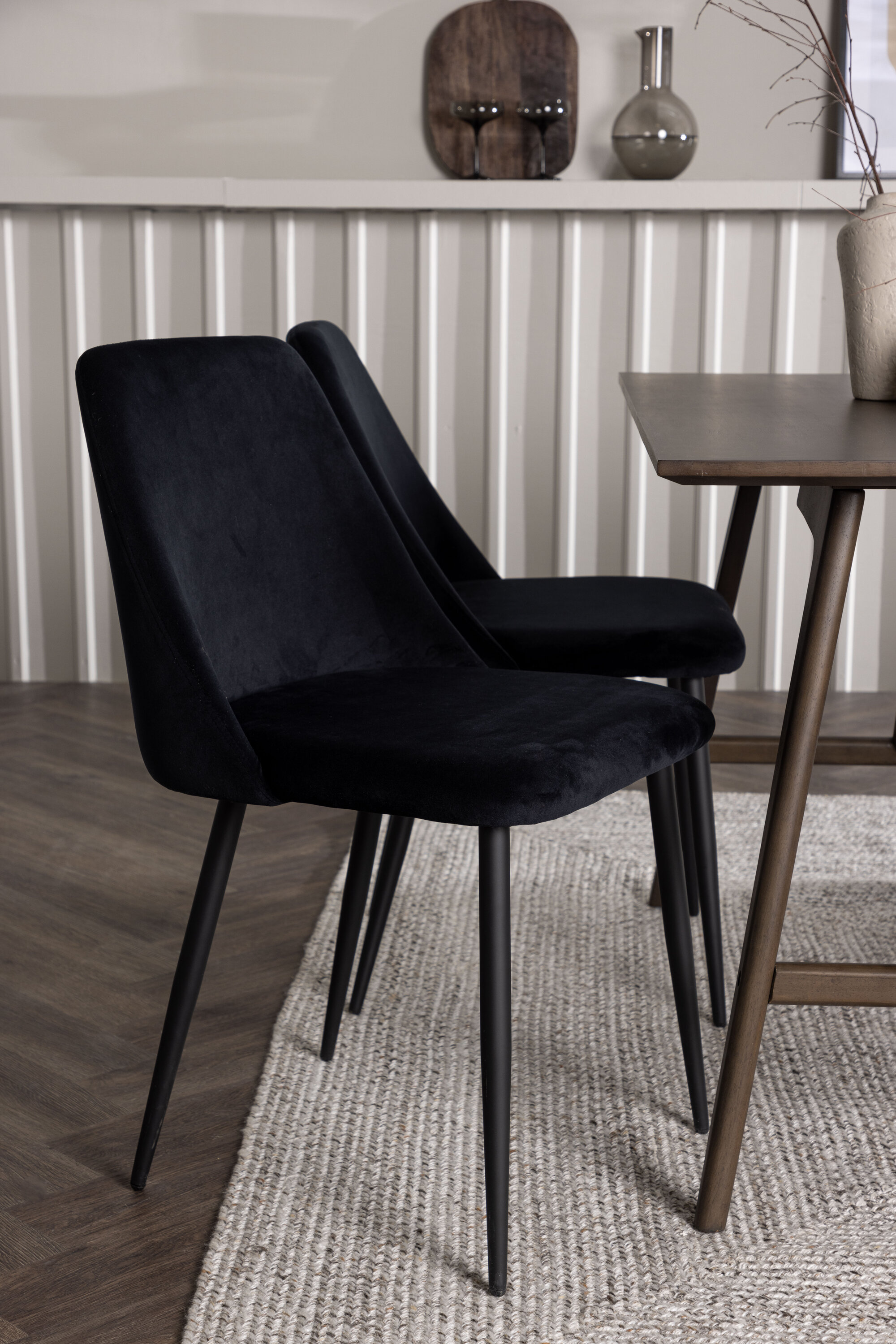 deLOHN Night Téglalap alakú étkezőgarnitúra