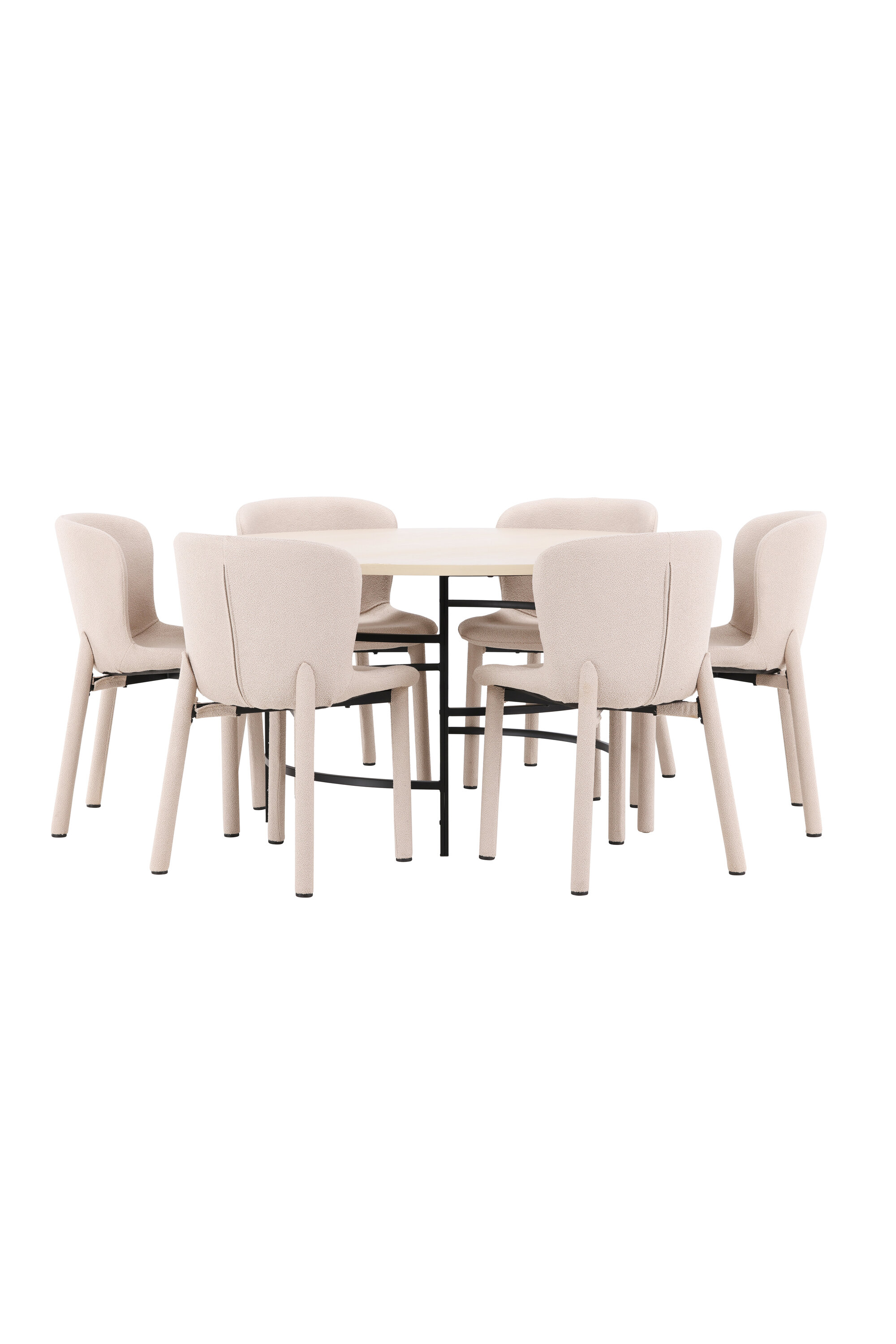 deLOHN Copenhagen, Astoria Kör alakú étkezőgarnitúra